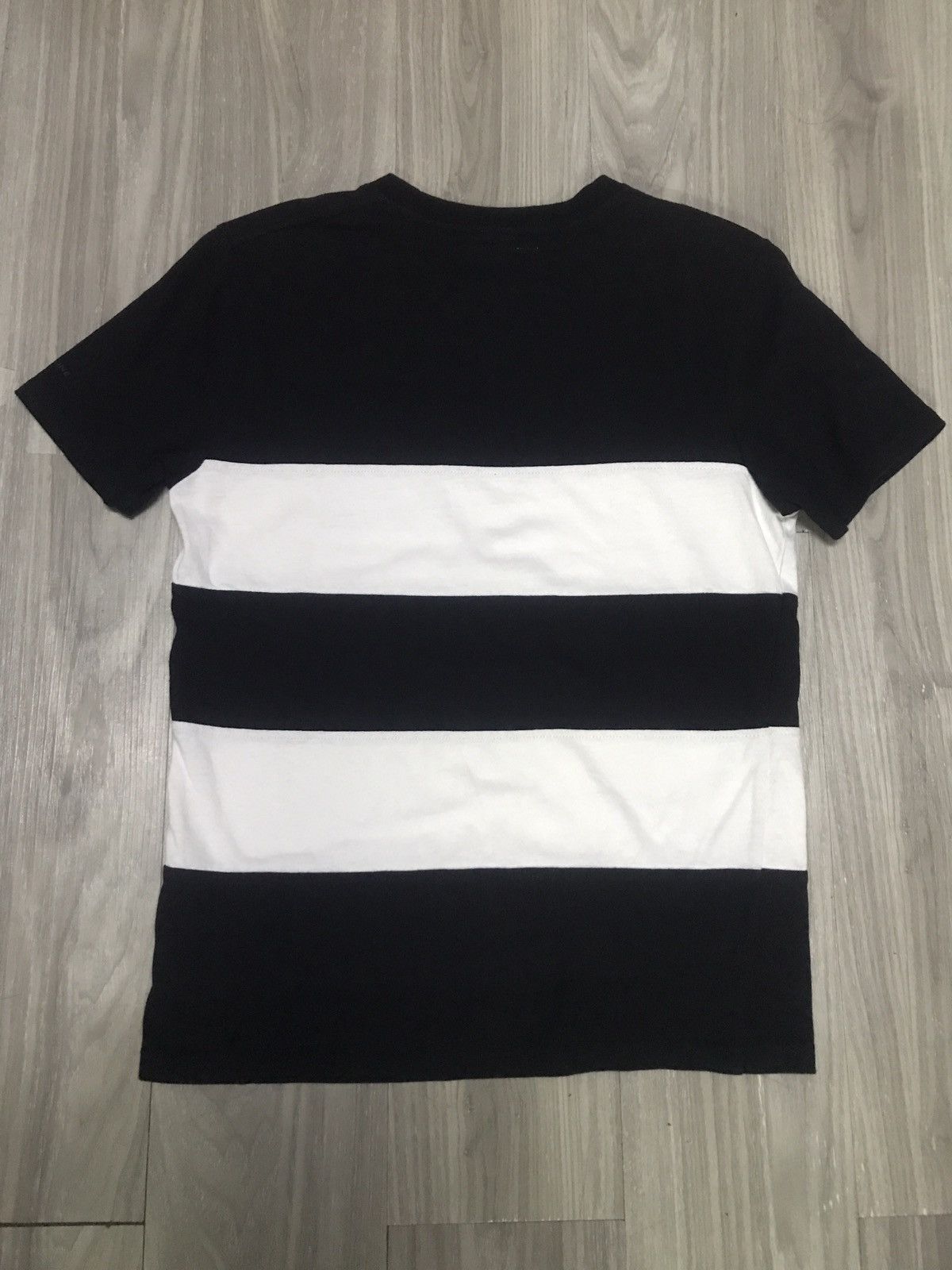 Number (N)ine Number Nine - Stripe Boarder Cotton tShirt Size US S / EU 44-46 / 1 - 10 Thumbnail