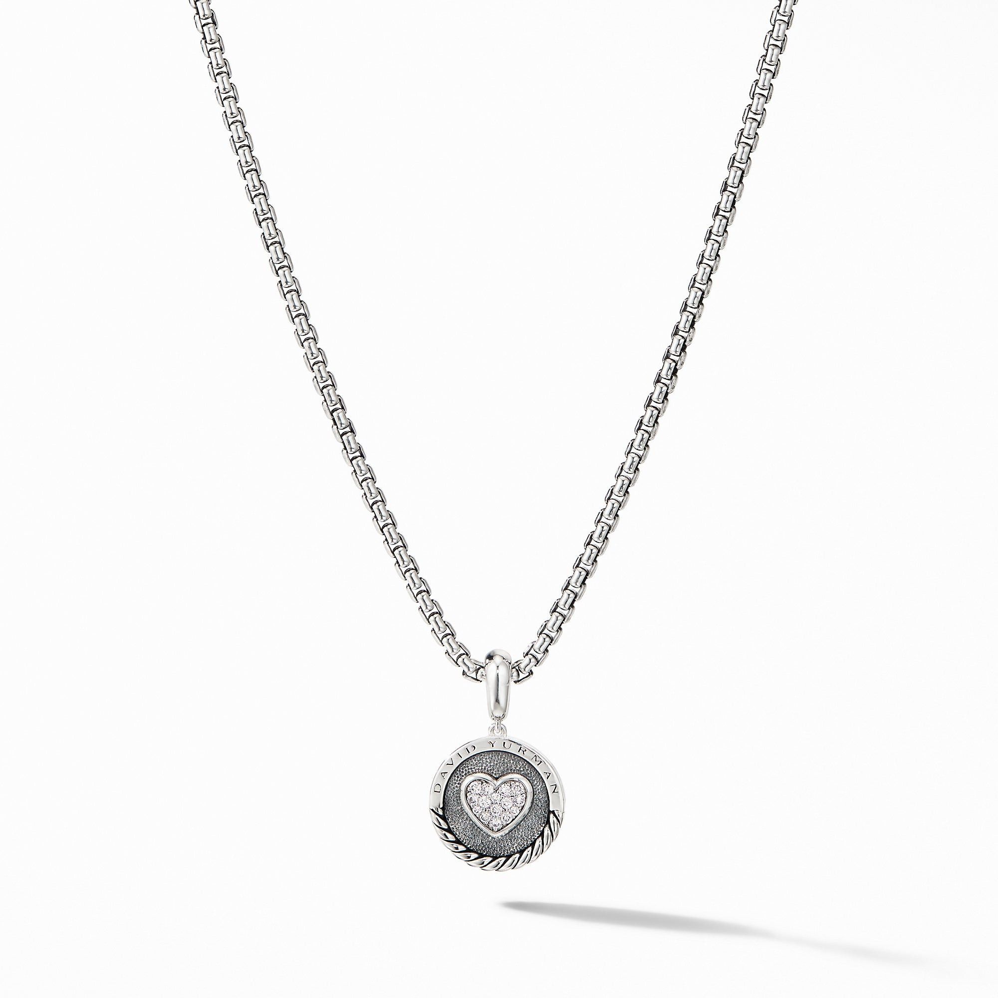 David Yurman o1w1db10325 Size:OS/ Diamonds & 25.7mm in Silver Size ONE SIZE - 1 Thumbnail