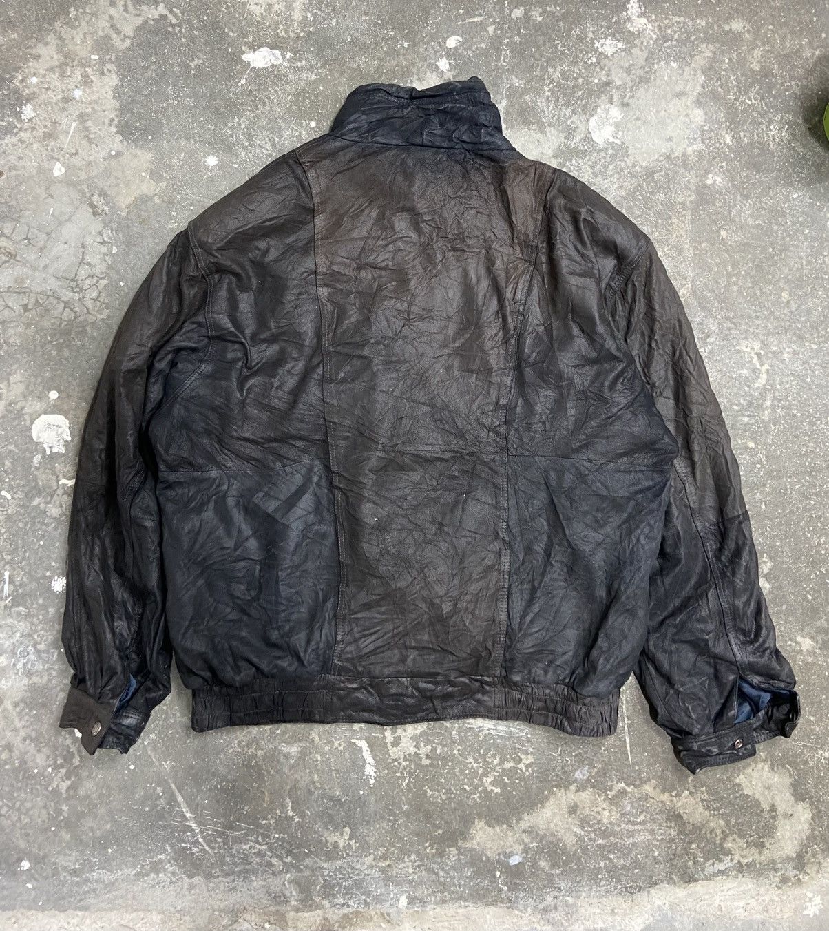 Versace VINTAGE V2 VERSACE GENUINE LEATHER JACKET Size US L / EU 52-54 / 3 - 3 Thumbnail