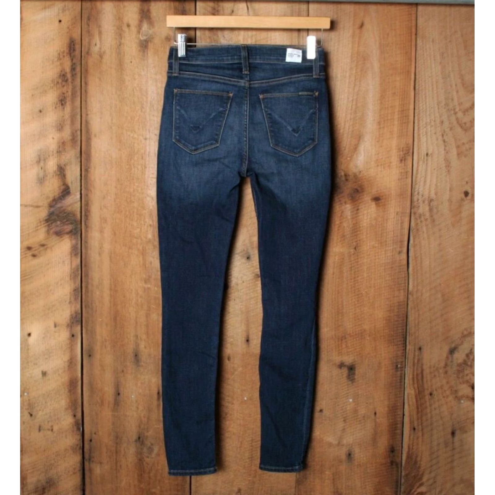 Hudson HUDSON Natalie Mid Denim Ankle Jeans Sz 25 Women Blue Stretch Skinny Inseam 28 Rise 8.75 Hoodie? Size 42" / US 20 - 3 Thumbnail