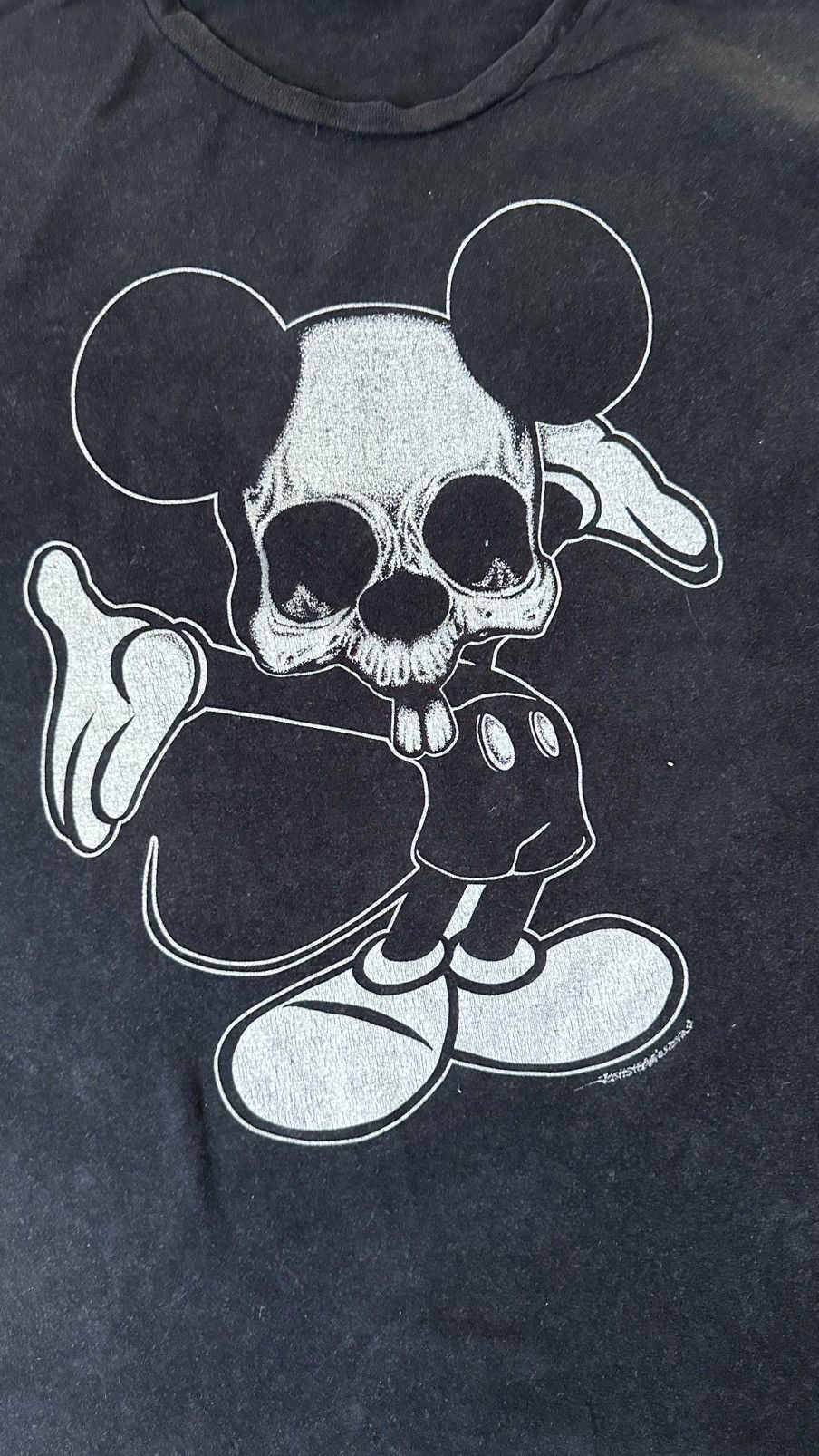 Japanese Brand VINTAGE MICKEY LOWBRO ART.CO NUMBER NINE MICKEY INSPIRED TEE Size US XXL / EU 58 / 5 - 2 Thumbnail