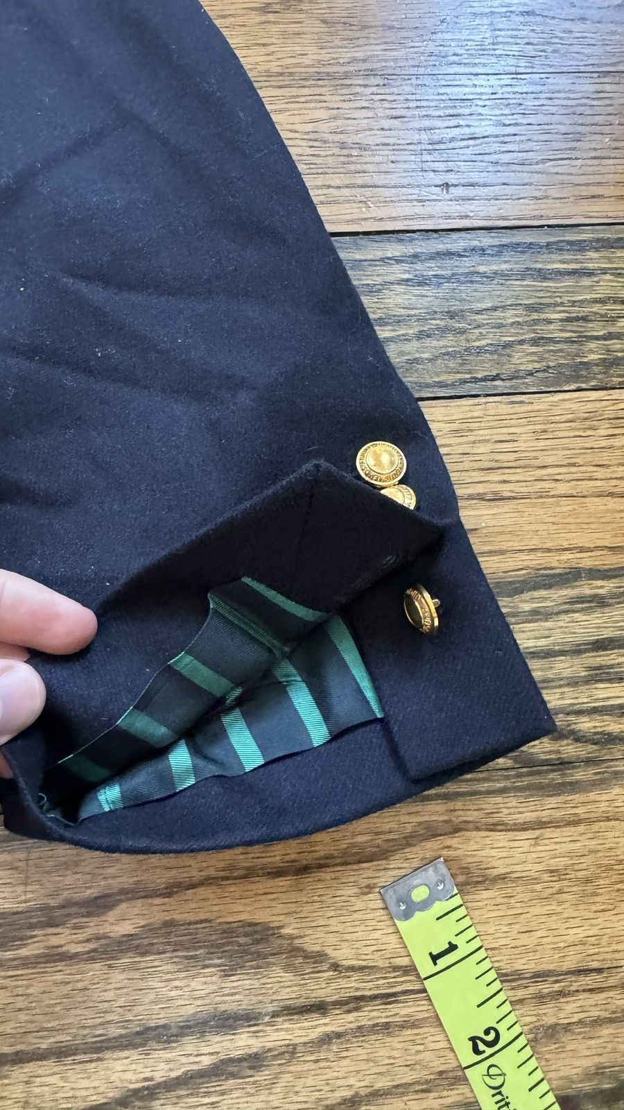 Rowing Blazers 40R Rowing Blazers Navy Wool Flannel Blazer Size 40R - 11 Thumbnail