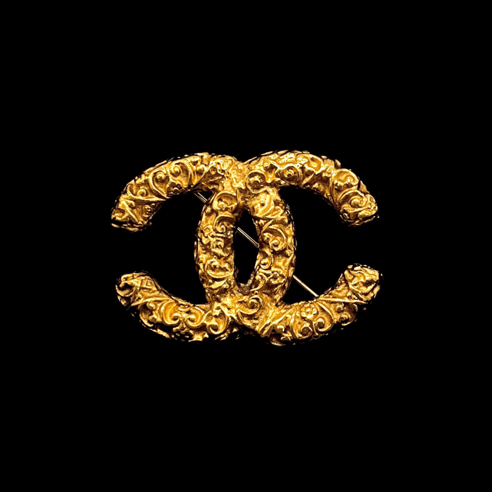 Chanel Chanel Lava Coco Mark Brooch Size ONE SIZE - 1 Thumbnail