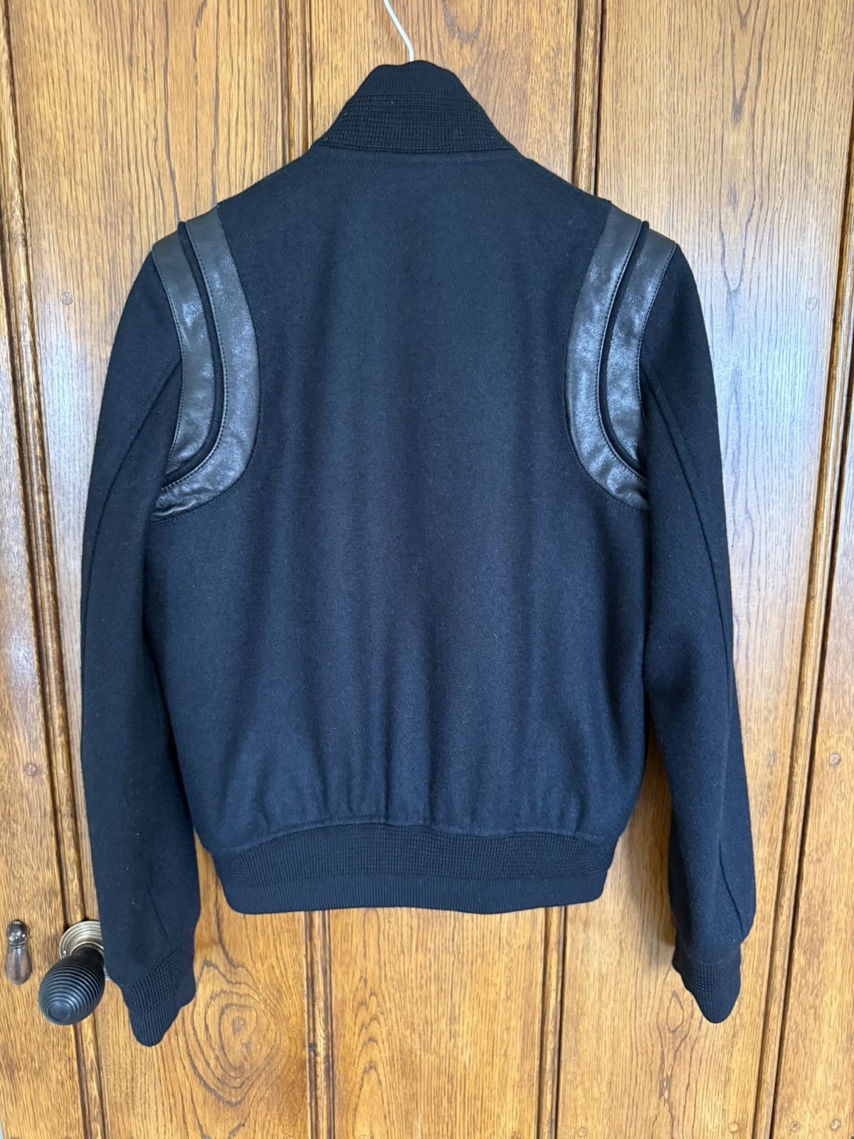 Saint Laurent Paris $3k 🤑Saint Laurent classic black teddy leather wool FR36 S Size XS / US 0-2 / IT 36-38 - 10 Thumbnail