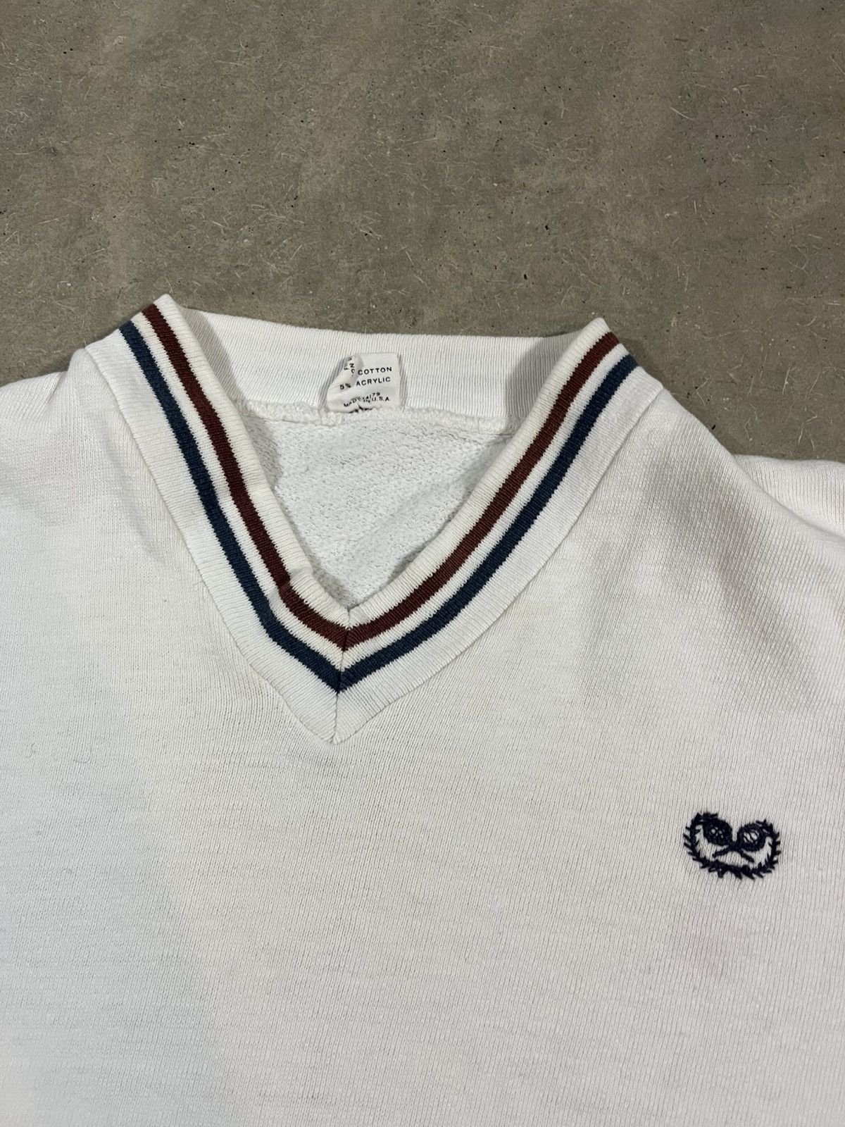 Vintage Vintage 60s Short Sleeve Crewneck Sweatshirt Size M / US 6-8 / IT 42-44 - 3 Thumbnail