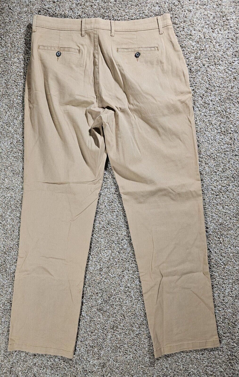 Other Amazon Essentials Mens Classic Fit Stretch Khaki Beige 36x34 Size US 36 / EU 52 - 6 Thumbnail