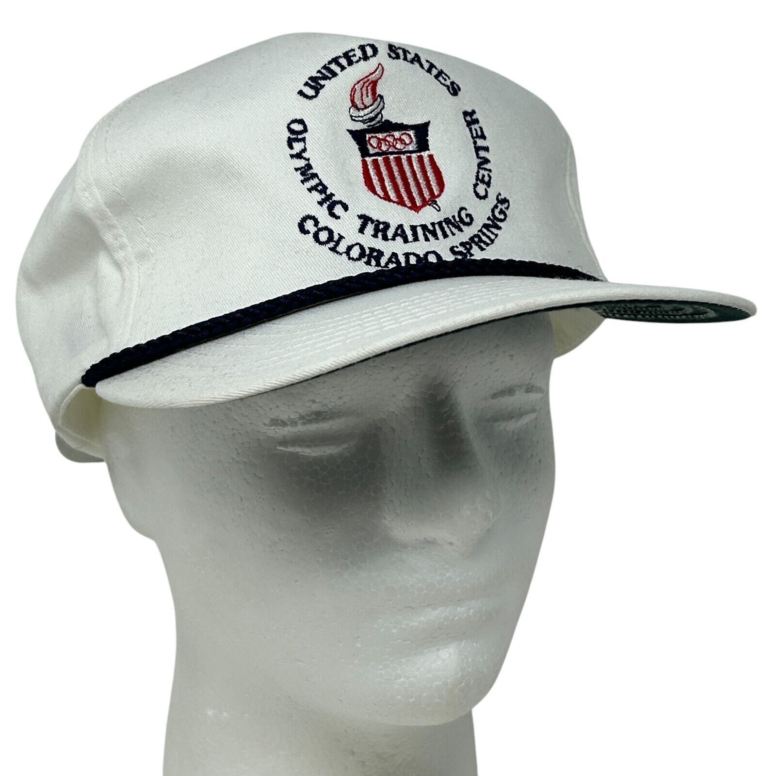 Vintage Vintage 80s US Olympic Training Center Hat Baseball Cap Rope Size ONE SIZE - 11 Thumbnail