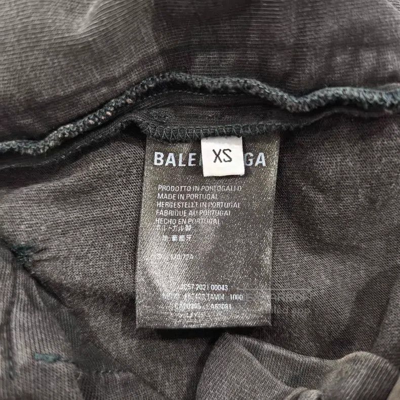 Balenciaga Balenciaga size XS Water-Washed Distressed Black Long Pant Size US 27 - 5 Thumbnail