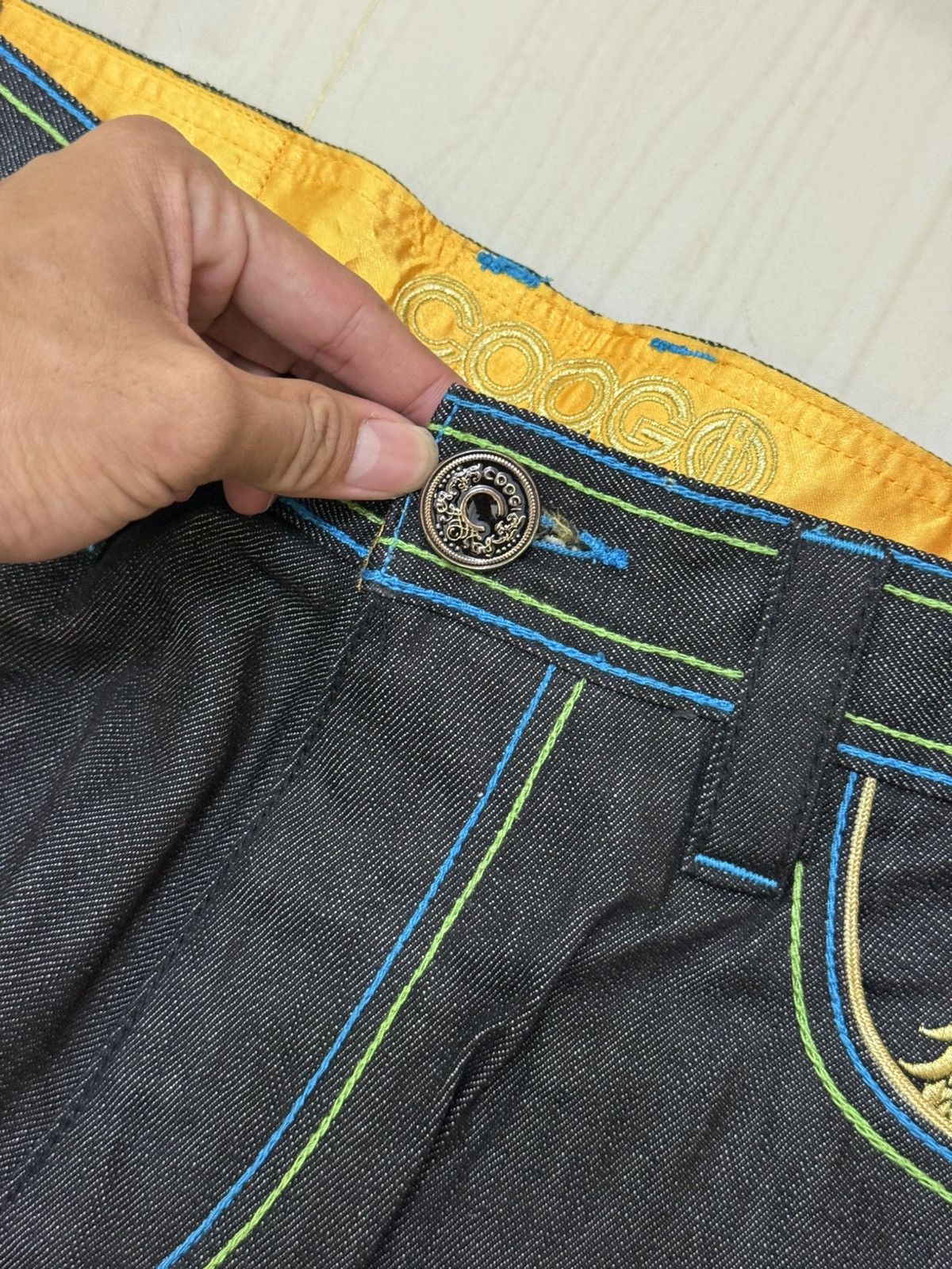 Coogi Coogi Jeans In Dark Navy Y2K Size US 34 / EU 50 - 5 Thumbnail