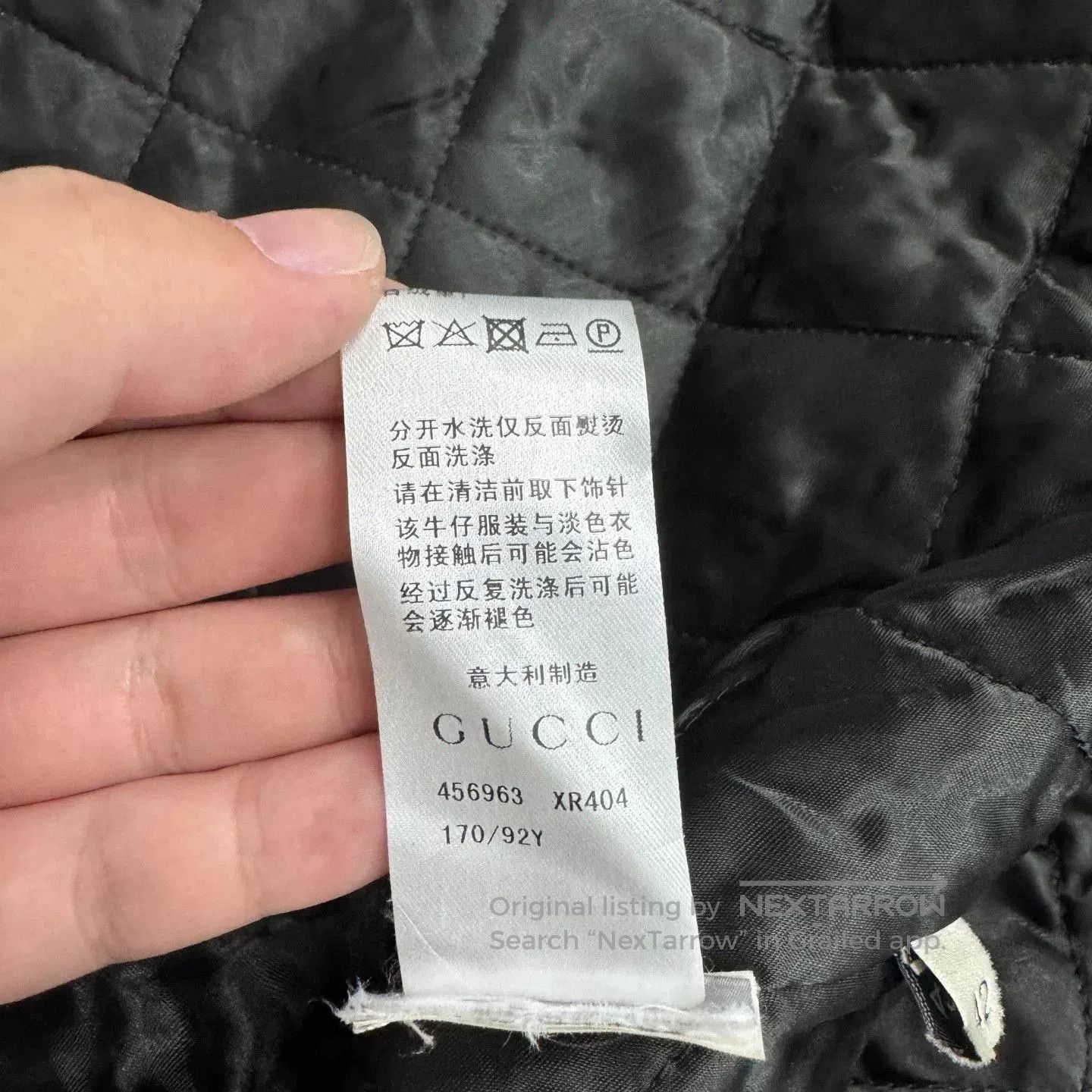 Gucci gucci embroidered floral pattern denim jacket. Size US M / EU 48-50 / 2 - 5 Thumbnail