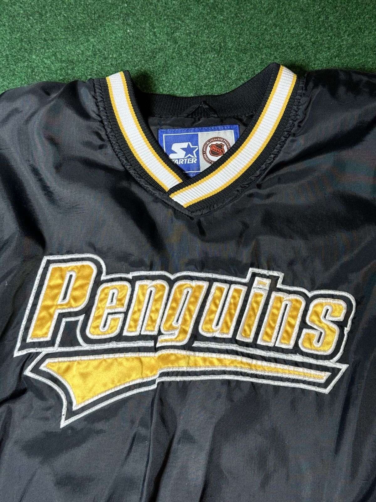 Starter × Vintage Vtv 90s Pittsburgh Penguins Starter NHL Windbreaker Jacket Size US XXL / EU 58 / 5 - 2 Thumbnail