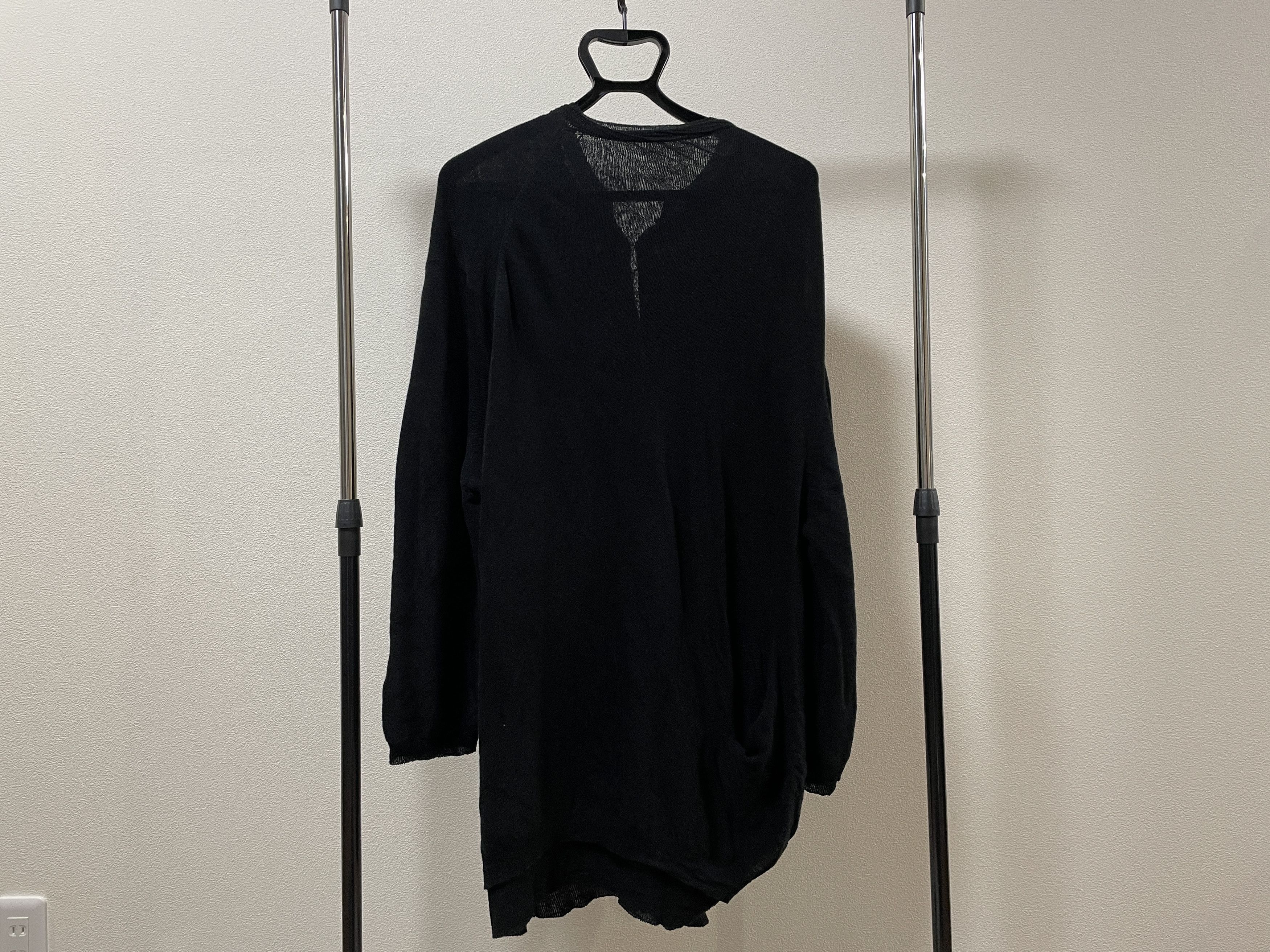 Yohji Yamamoto Yohji Yamamoto POUR HOMME Layered Knit Cardigan (3-Way) Size US M / EU 48-50 / 2 - 2 Thumbnail