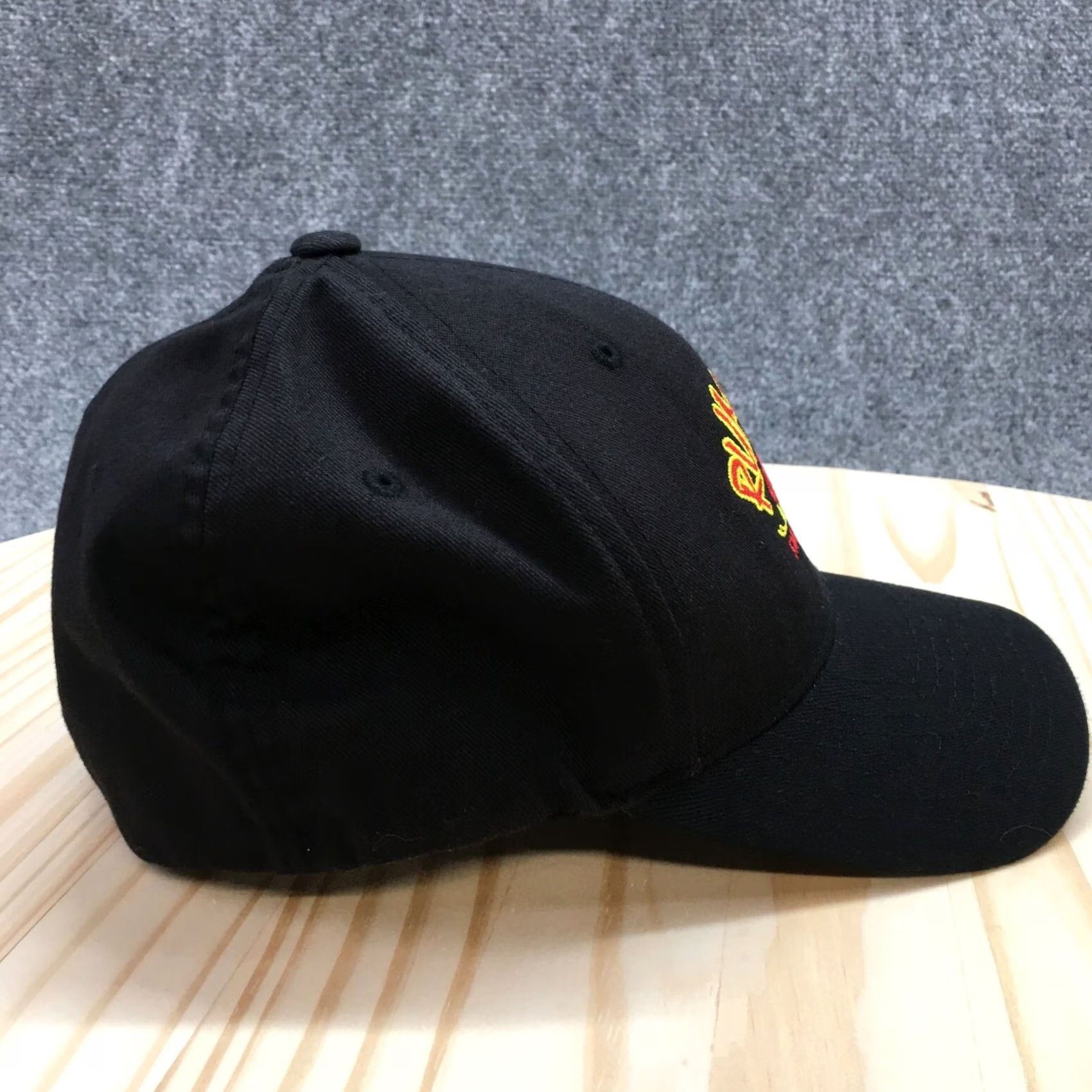 Port Authority Port Authority Baseball Hat Men Black S-M Curved Brim Embroidered Logo Rum River Size ONE SIZE - 7 Thumbnail