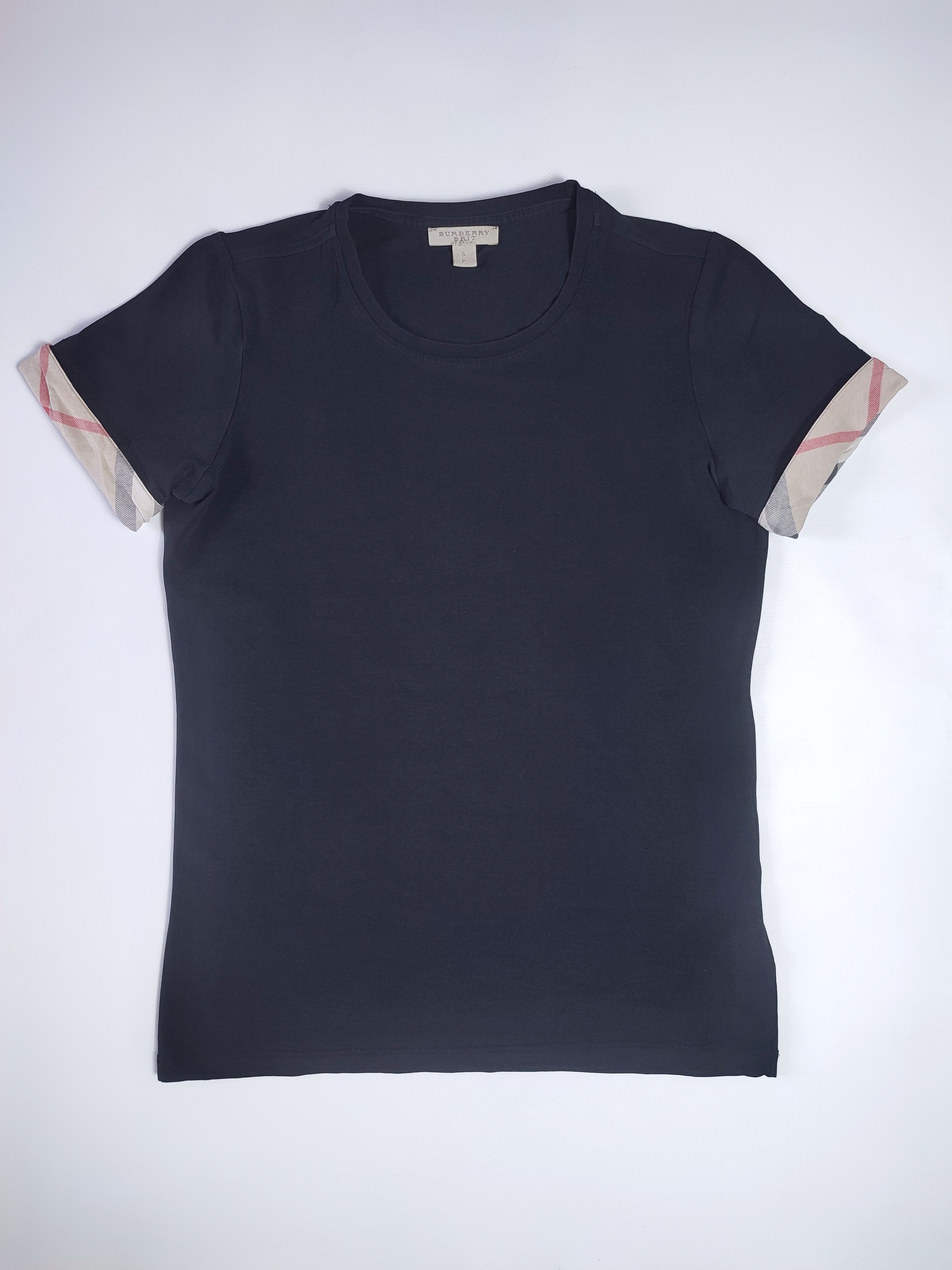 Burberry Burberry Nova check slim stretch t-shirt Size US S / EU 44-46 / 1 - 3 Thumbnail