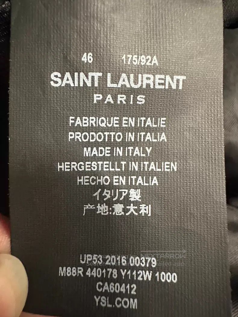 Saint Laurent Paris Saint Laurent Paris Palace lion gold button coat Size US S / EU 44-46 / 1 - 4 Thumbnail