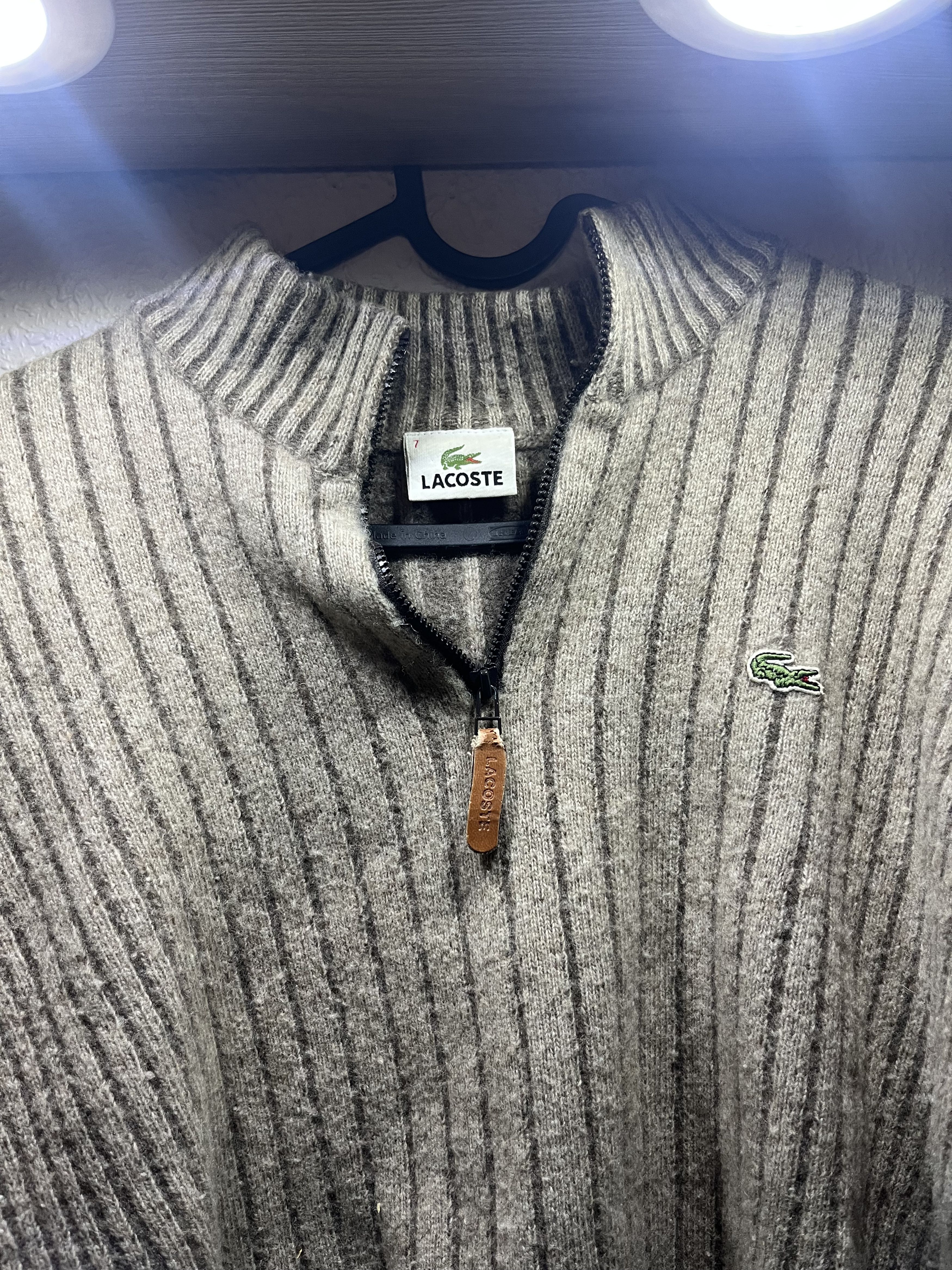 Lacoste Lacoste Vintage Sweater Size US L / EU 52-54 / 3 - 4 Thumbnail