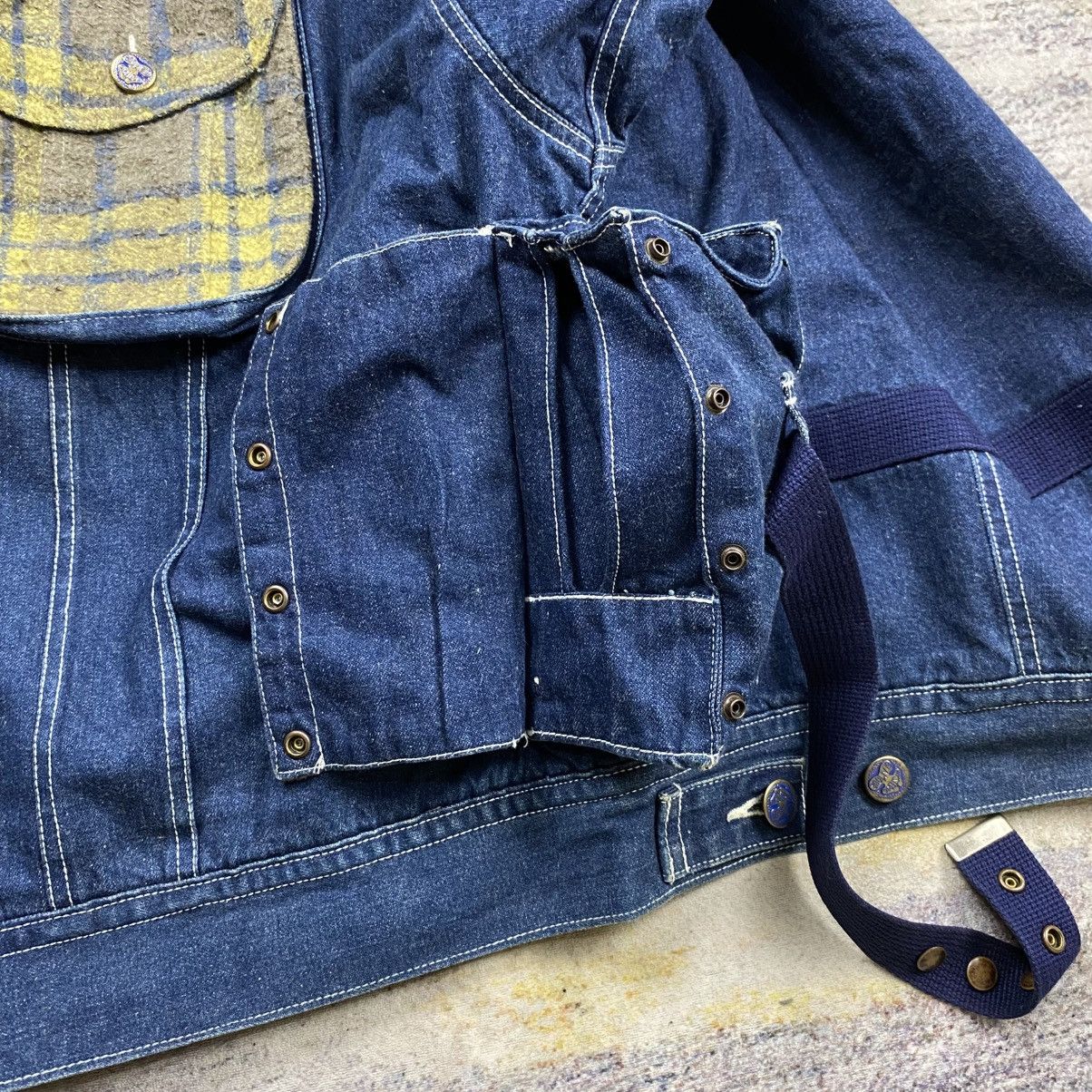 Hysteric Glamour Vintage Hysteric Glamour multi pocket denim jacket Size US XL / EU 56 / 4 - 10 Thumbnail