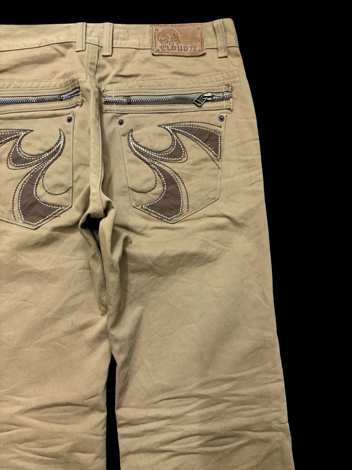 Seditionaries 💥Wide Style💥Cloud 72 Wide Khakis Pant F644 Size US 34 / EU 50 - 5 Thumbnail