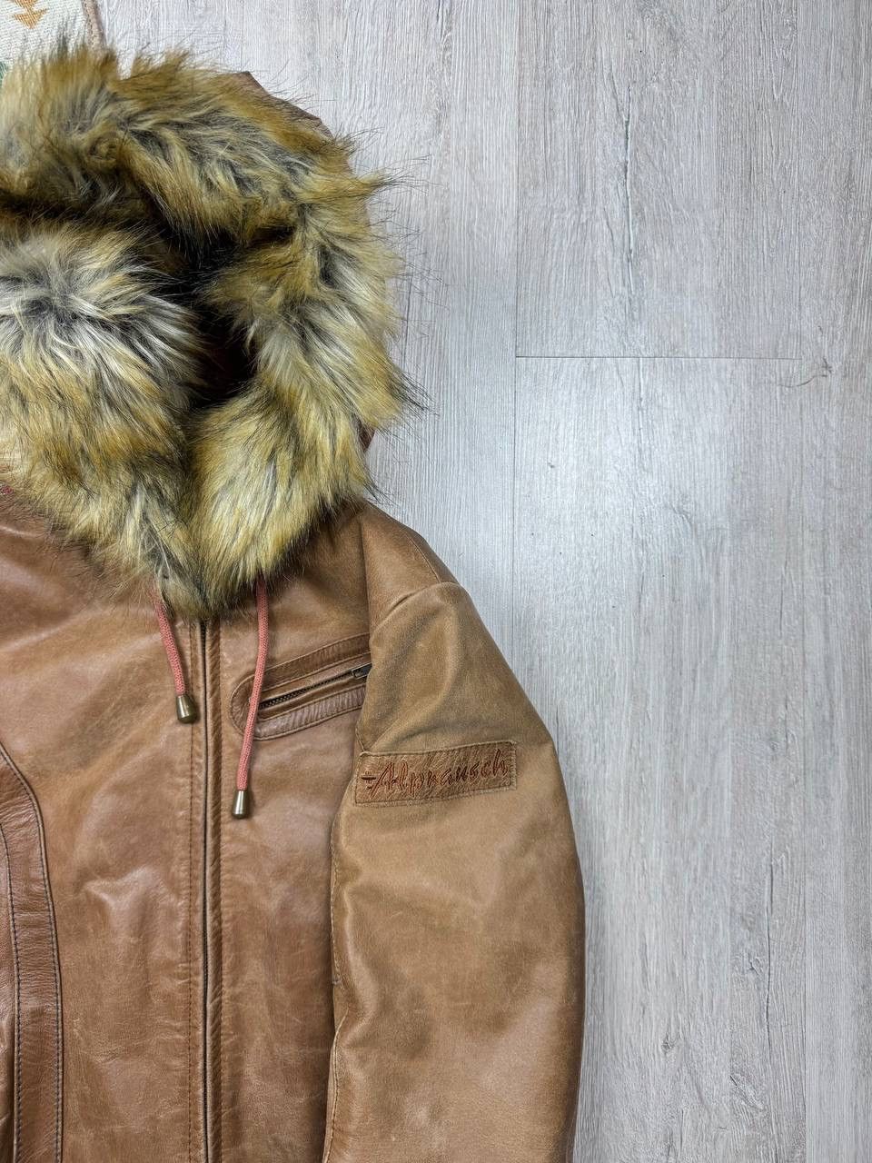 Japanese Brand × Vintage Vintage Hype Leather Y2K Fur Jacket Size M / US 6-8 / IT 42-44 - 5 Thumbnail