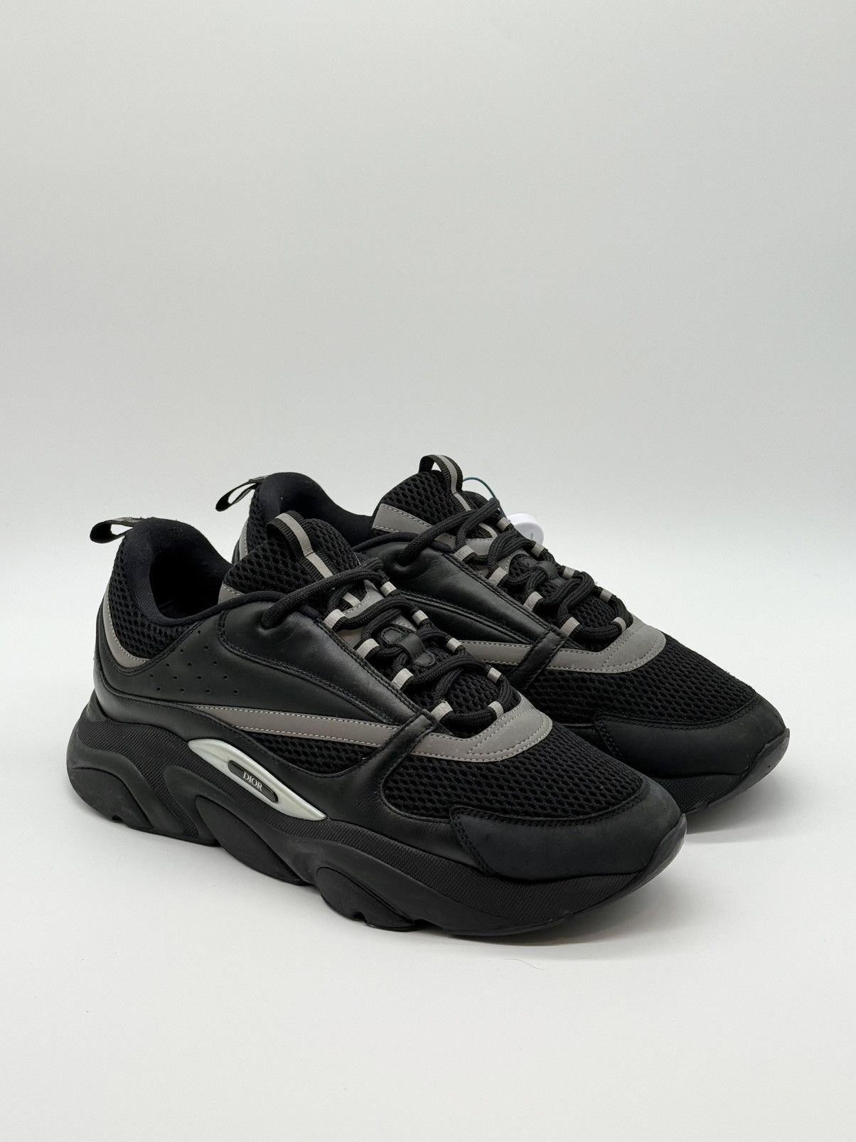 Dior Size 13 - Dior B22 Black Reflective Size US 13 / EU 46 - 1 Thumbnail