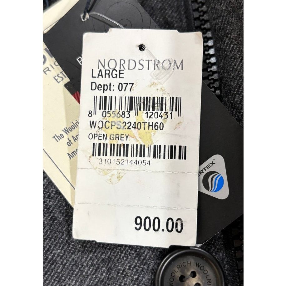 Woolrich Woolen Mills *R41 WOOLRICH Luxe Arctic Parka Wool Coyote Fur Gray Large Size US L / EU 52-54 / 3 - 14 Thumbnail
