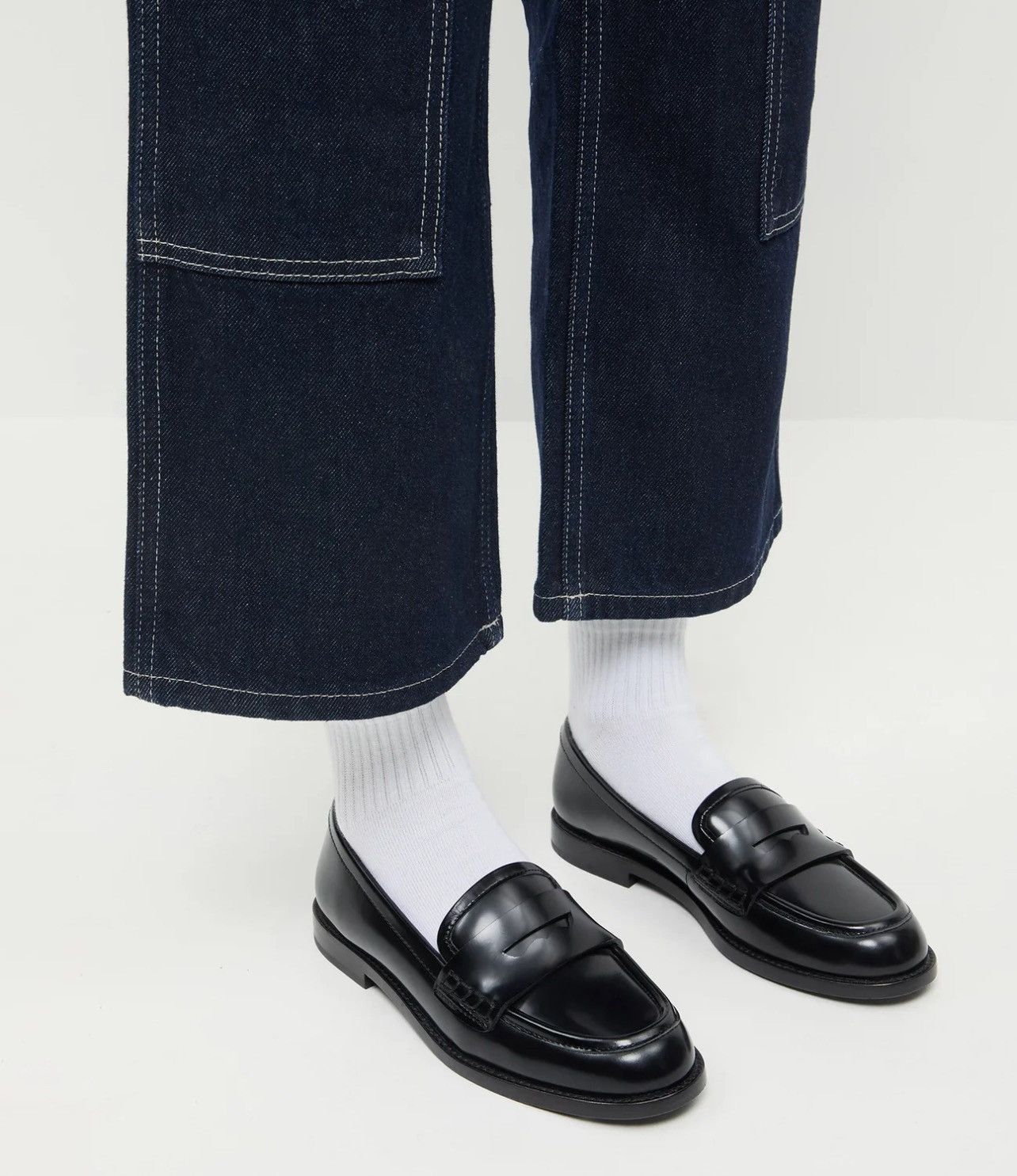 Loeffler Randall Loeffler Randall Rachel Leather Penny Loafers size 7.5 Size US 7.5 / IT 37.5 - 2 Thumbnail
