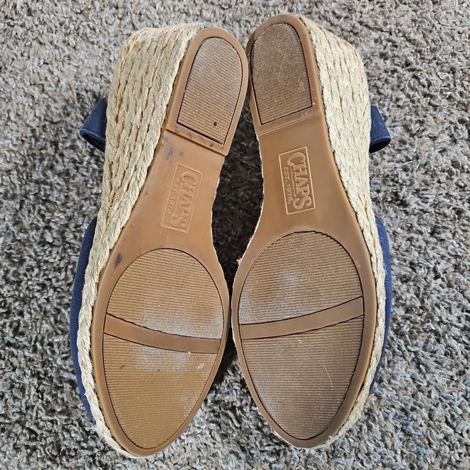 Chaps Chaps Clarisa Wedge Heel Sandal Sz 9B Size US 9 / IT 39 - 6 Thumbnail