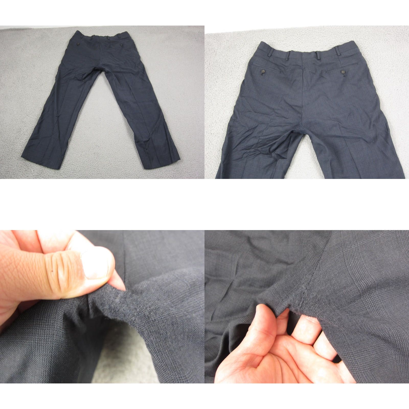 Brooks Brothers Brooks Brothers Pants Mens 36x31 Wool Formal Dress Pants Black 90s Regular Straight Pockets 346 Madison Fit Size US 36 / EU 52 - 10 Thumbnail