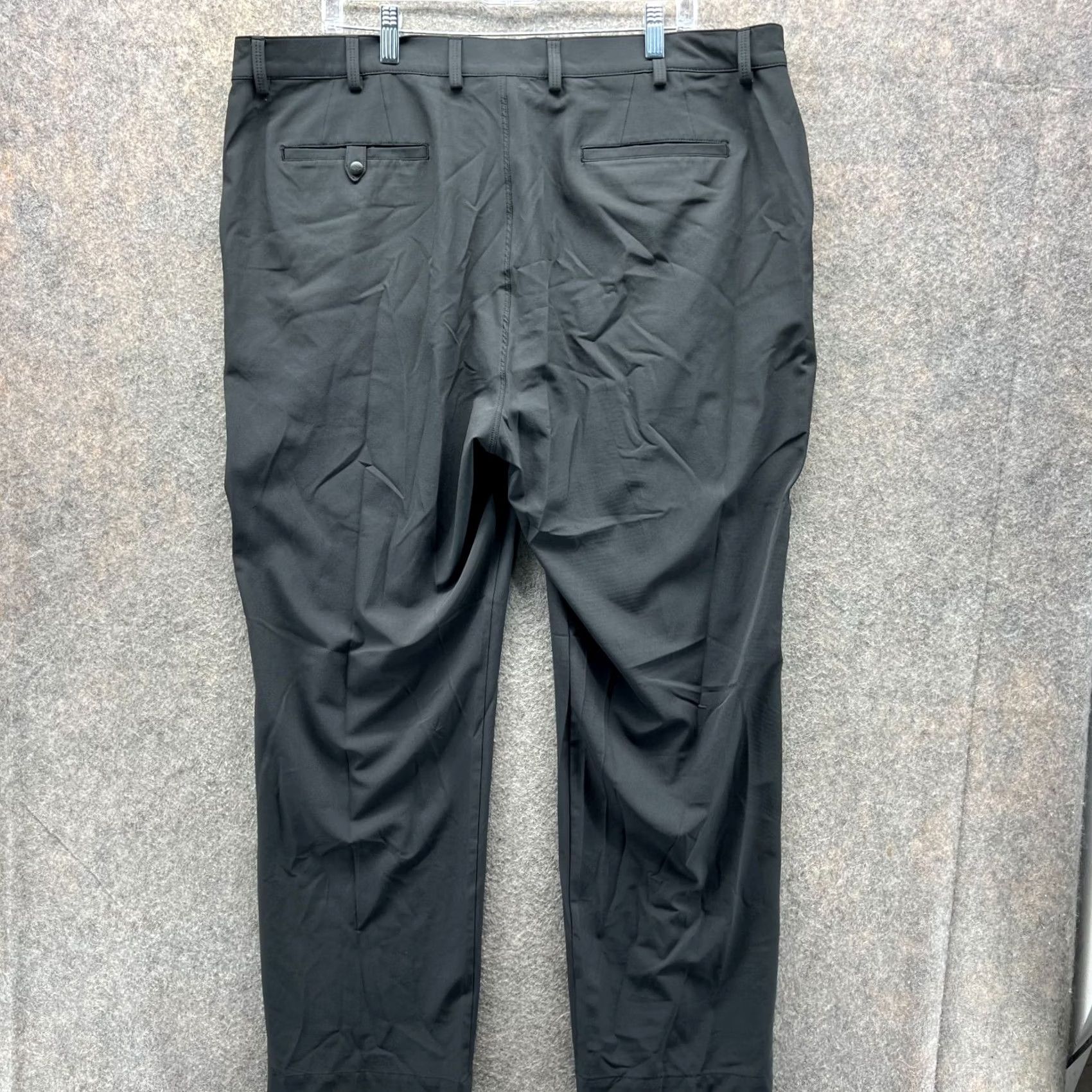 Vintage VINTAGE: No? (but per rules, vintage would be VINTAGE if applicable) Greg Norman Pants Men 40x30 Black Chino Flat Front Dress Casual Formal Workwear Size US 40 / EU 56 - 2 Thumbnail
