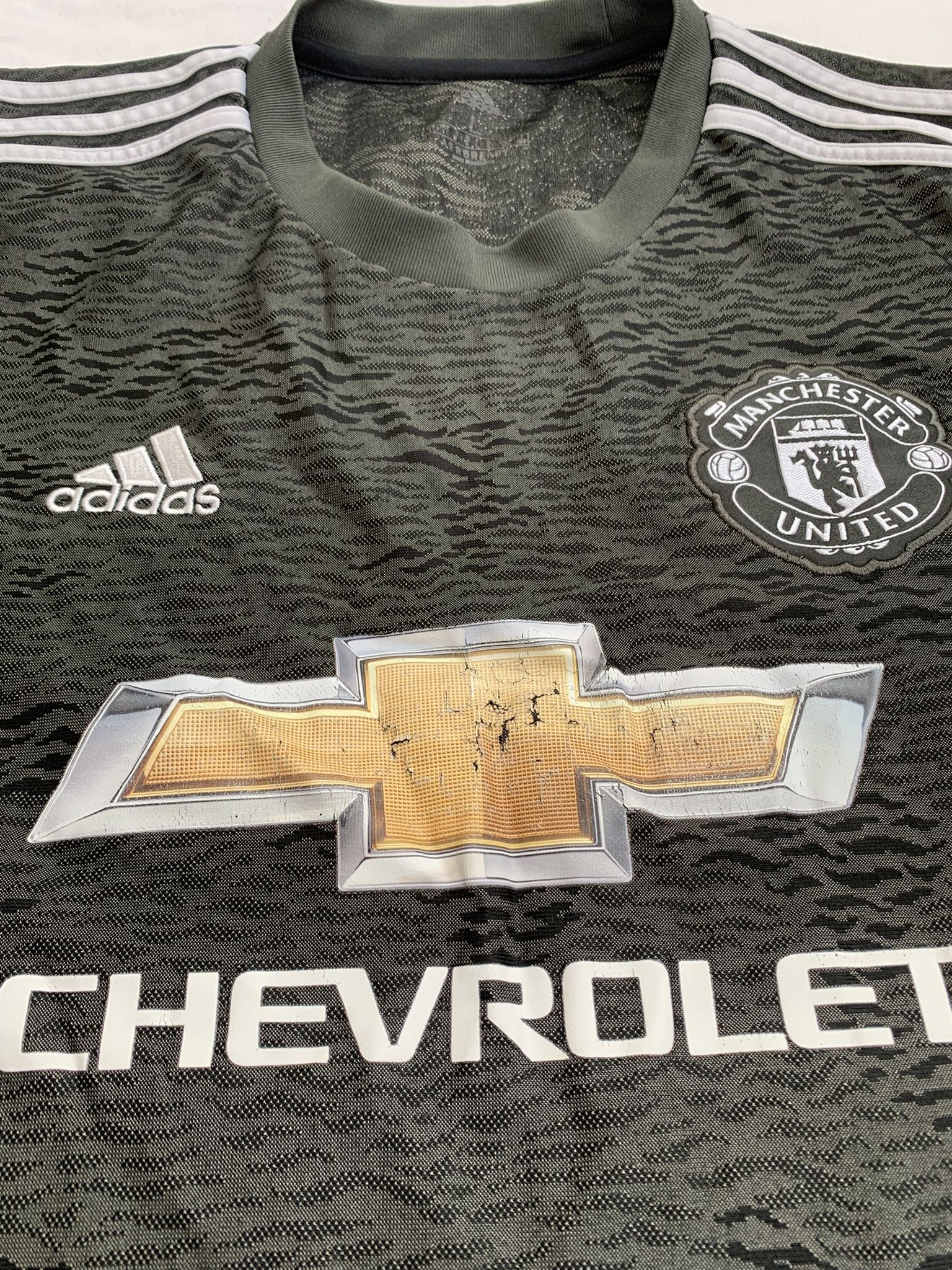 Adidas Adidas Manchester United jersey t-shirt sport soccer Size US L / EU 52-54 / 3 - 9 Thumbnail