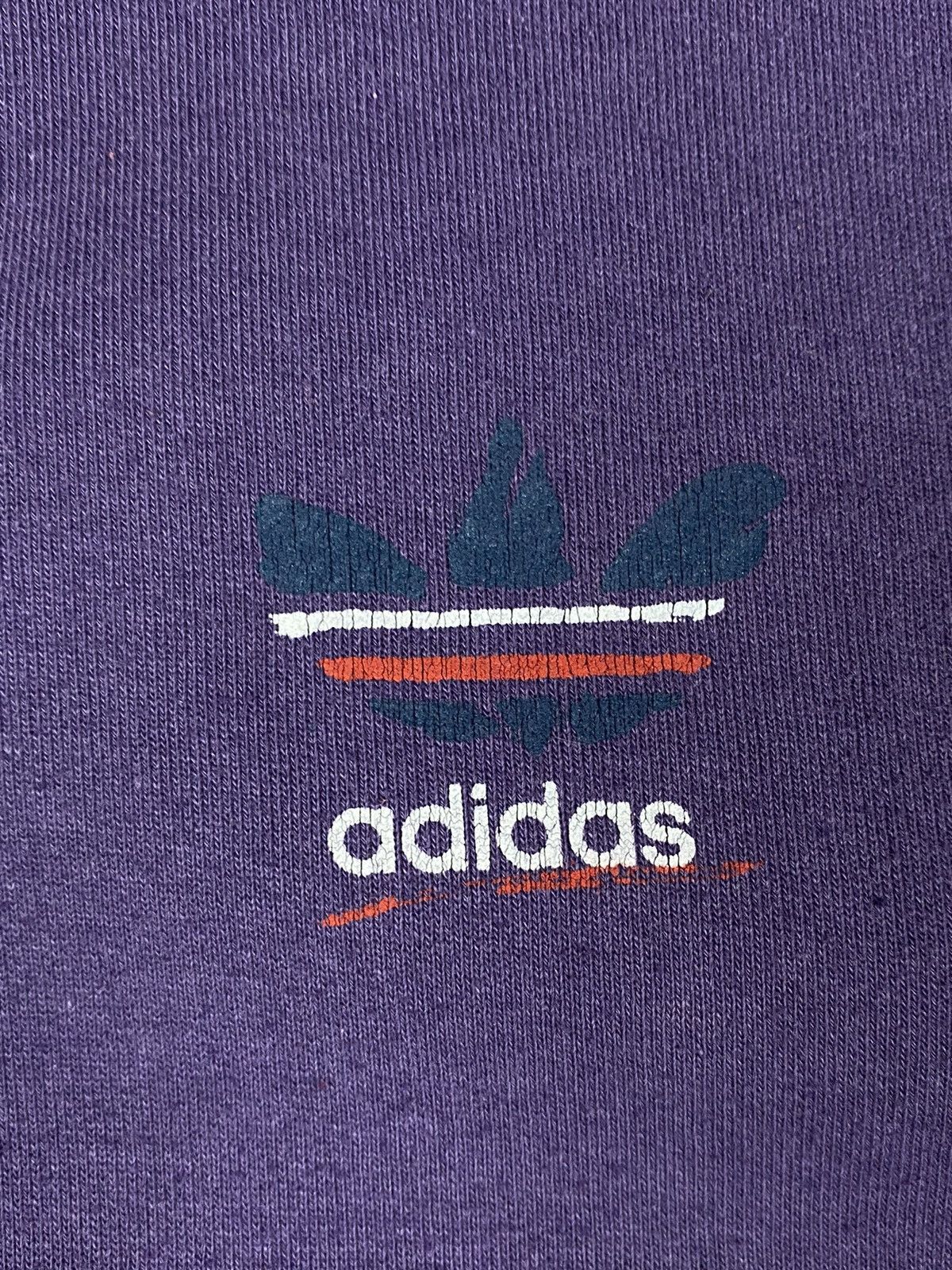 Adidas Vintage 90s Adidas Zip Up 1/2 Sweater Sweatshirt Hoodie Size US M / EU 48-50 / 2 - 6 Thumbnail