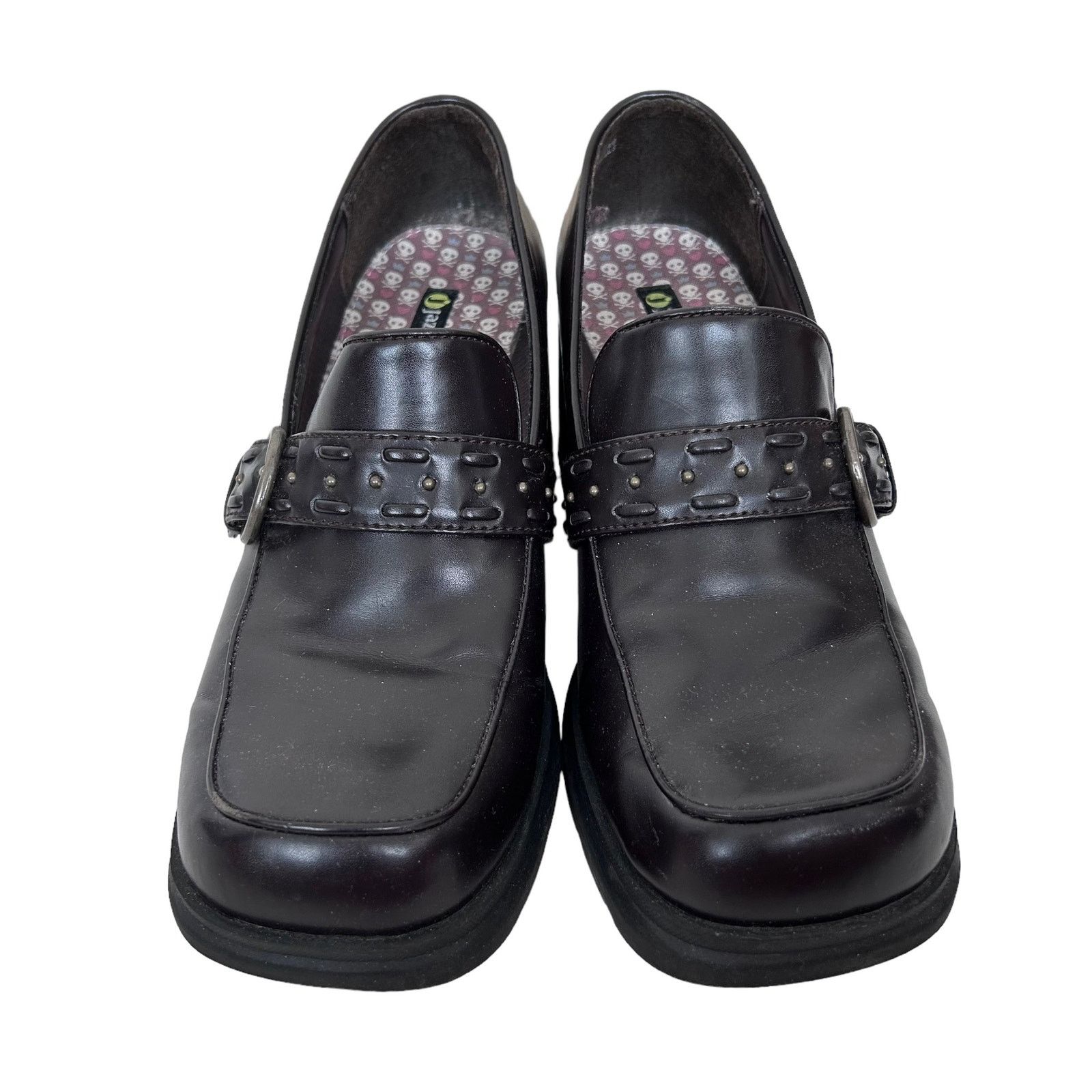 Vintage Vintage 90s Y2K Jazberry Chunky Platform Bratz Loafers Sz 9 Size US 9 / IT 39 - 2 Thumbnail