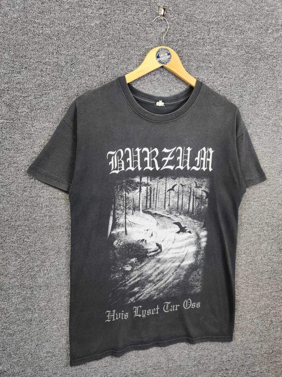 Band Tees Vintage Burzum Hvis Lyset Tar Oss Band Tee Tshirt Size US M / EU 48-50 / 2 - 5 Thumbnail
