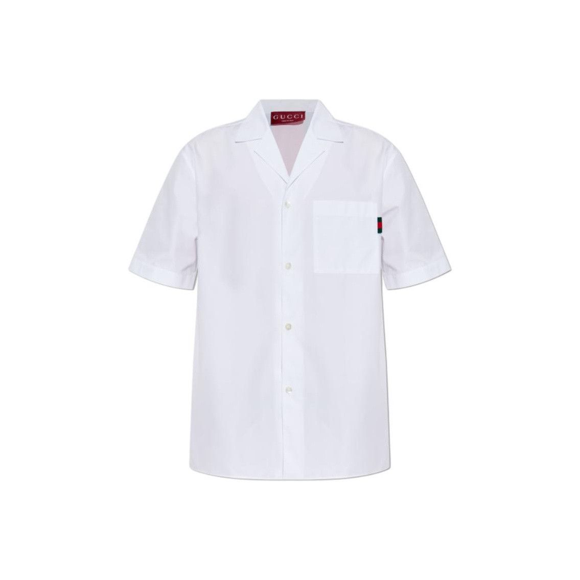 Gucci Gucci Web Detail Short Sleeve Shirt Size S Size US S / EU 44-46 / 1 - 1 Thumbnail