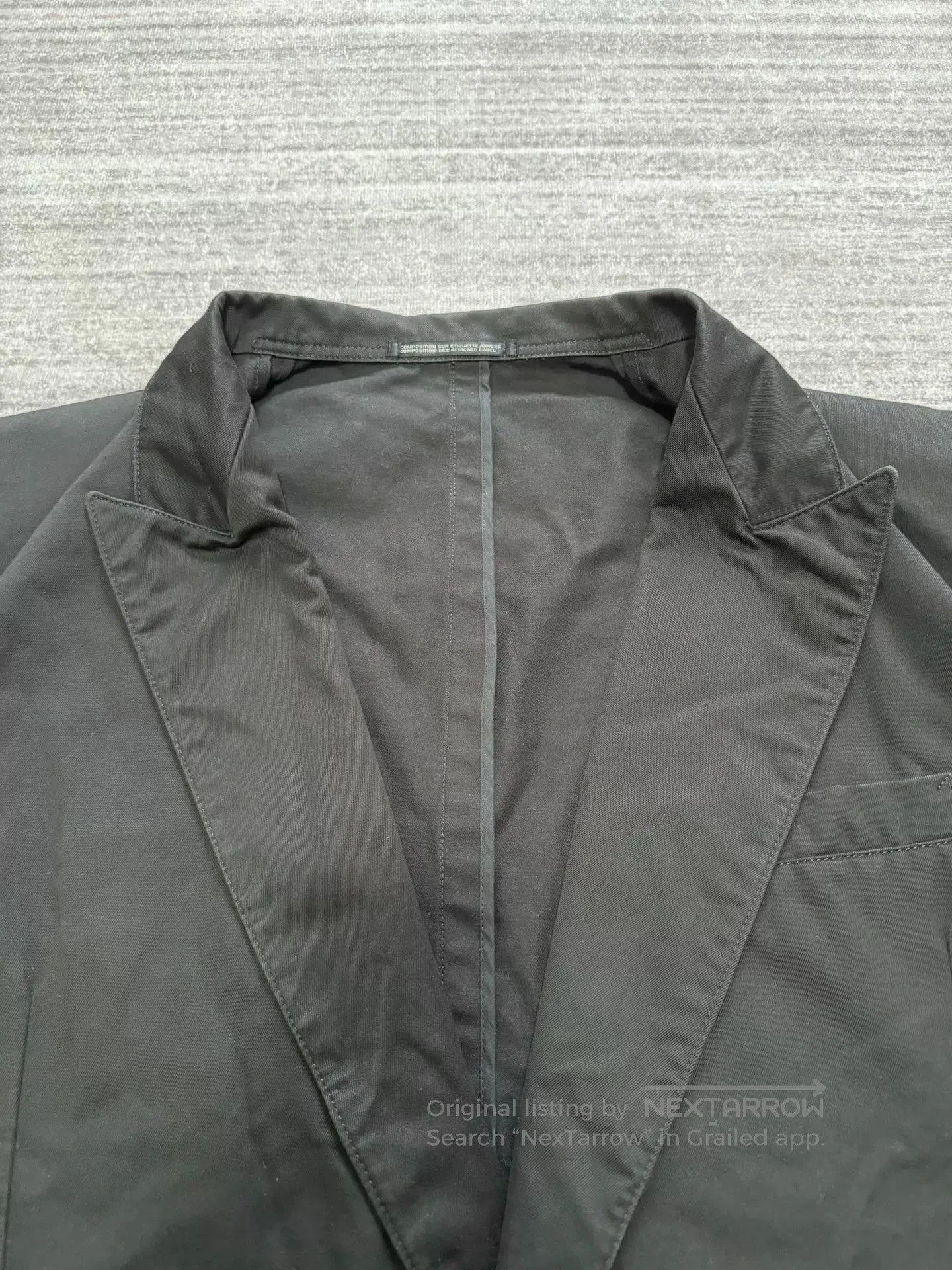 Yohji Yamamoto vintage yohji yamamoto black blazer coat. Size US S / EU 44-46 / 1 - 4 Thumbnail