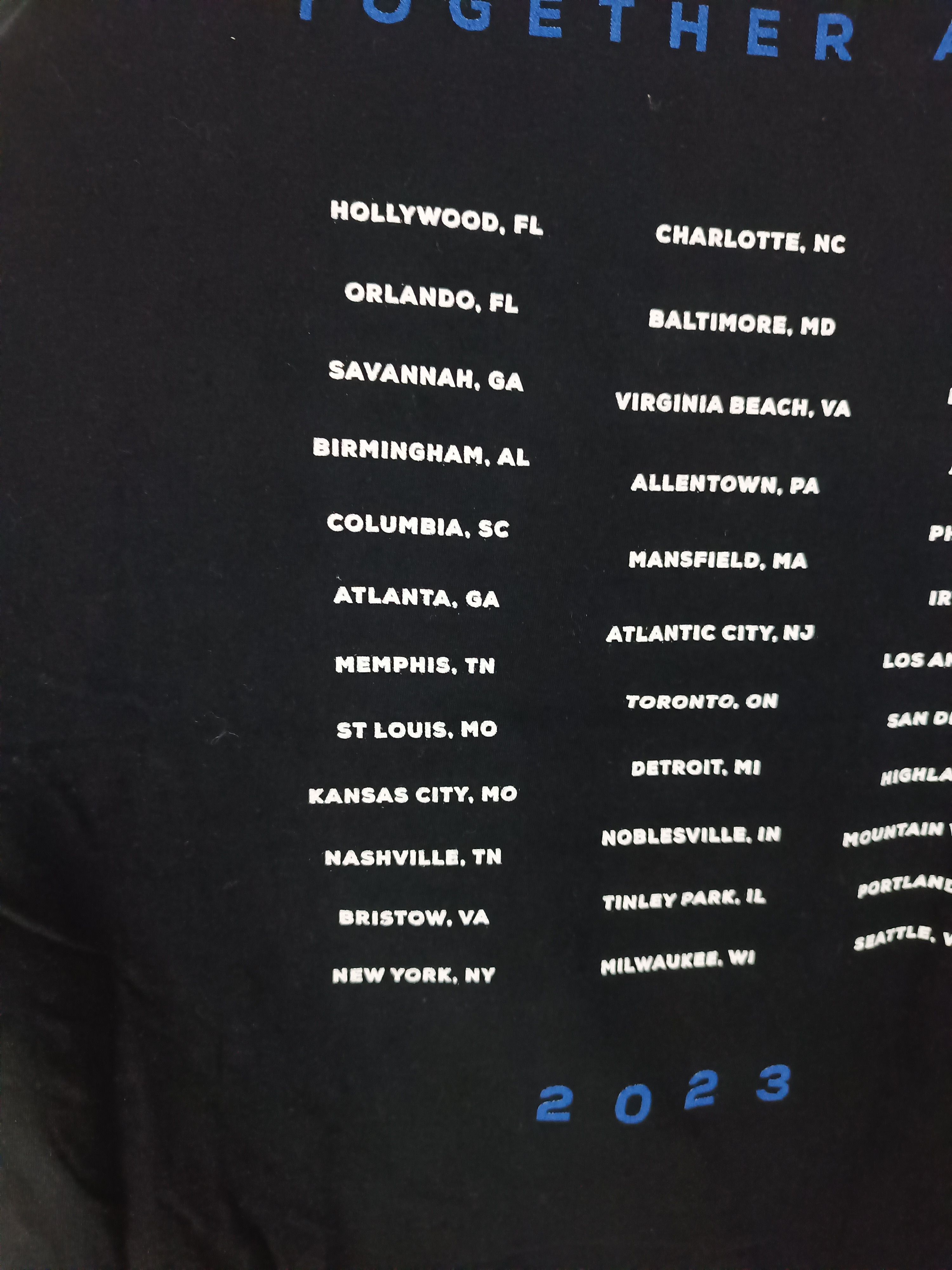 Rap Tees VINTAGE JANET JACKSON TOUR TEE mc5 timberlake nsync Size US L / EU 52-54 / 3 - 17 Thumbnail