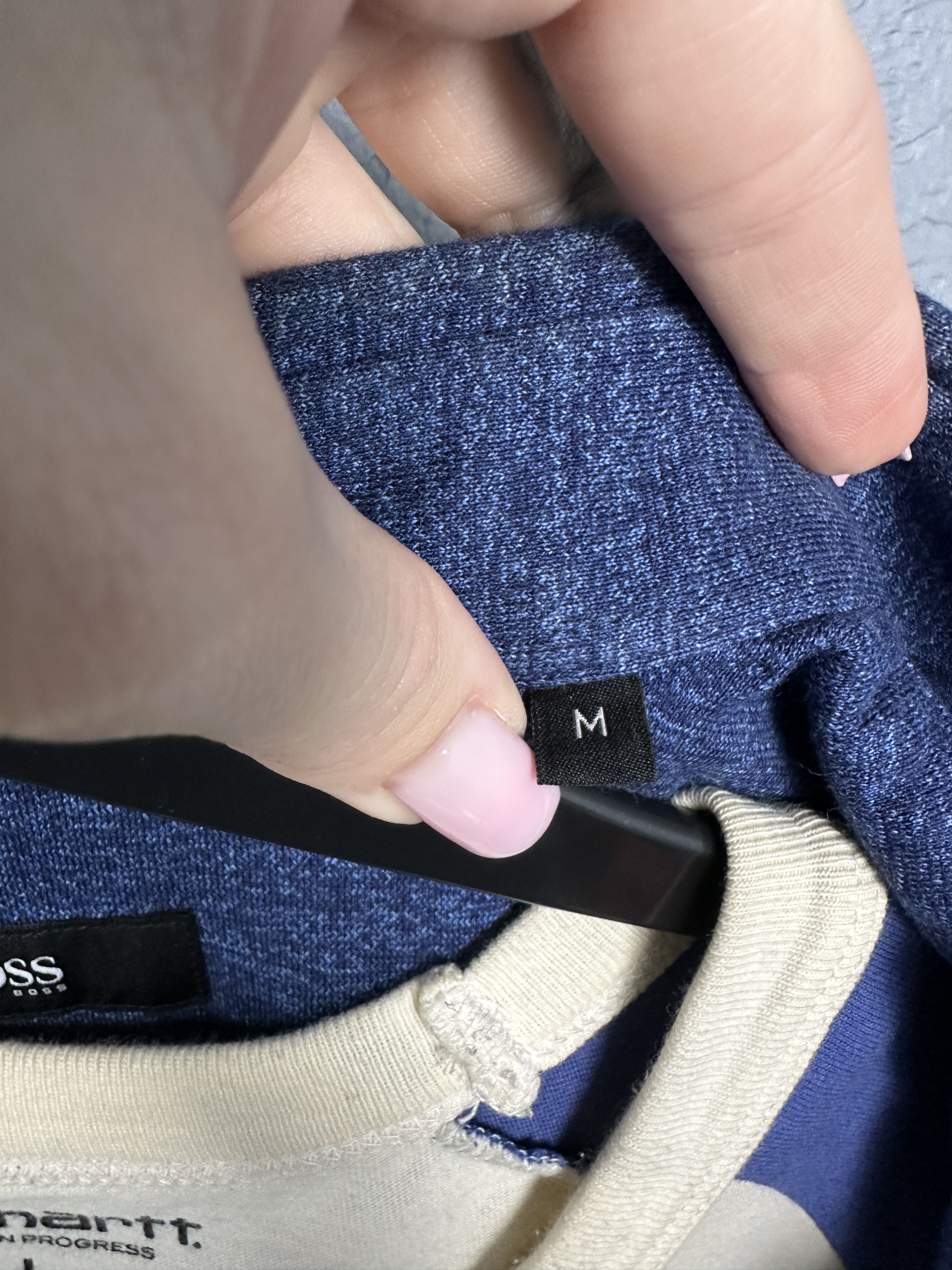 Hugo Boss Hugo Boss Mens Knit Long Sleeve Shirt Size US M / EU 48-50 / 2 - 4 Thumbnail