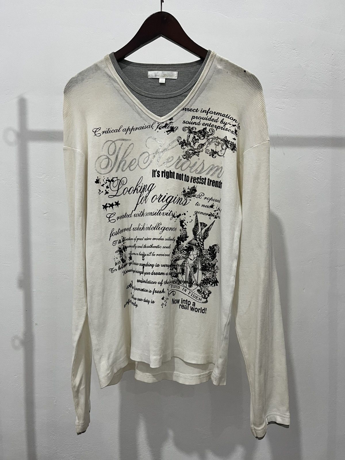 Hysteric Glamour Poem double layar vampire Size US M / EU 48-50 / 2 - 1 Thumbnail