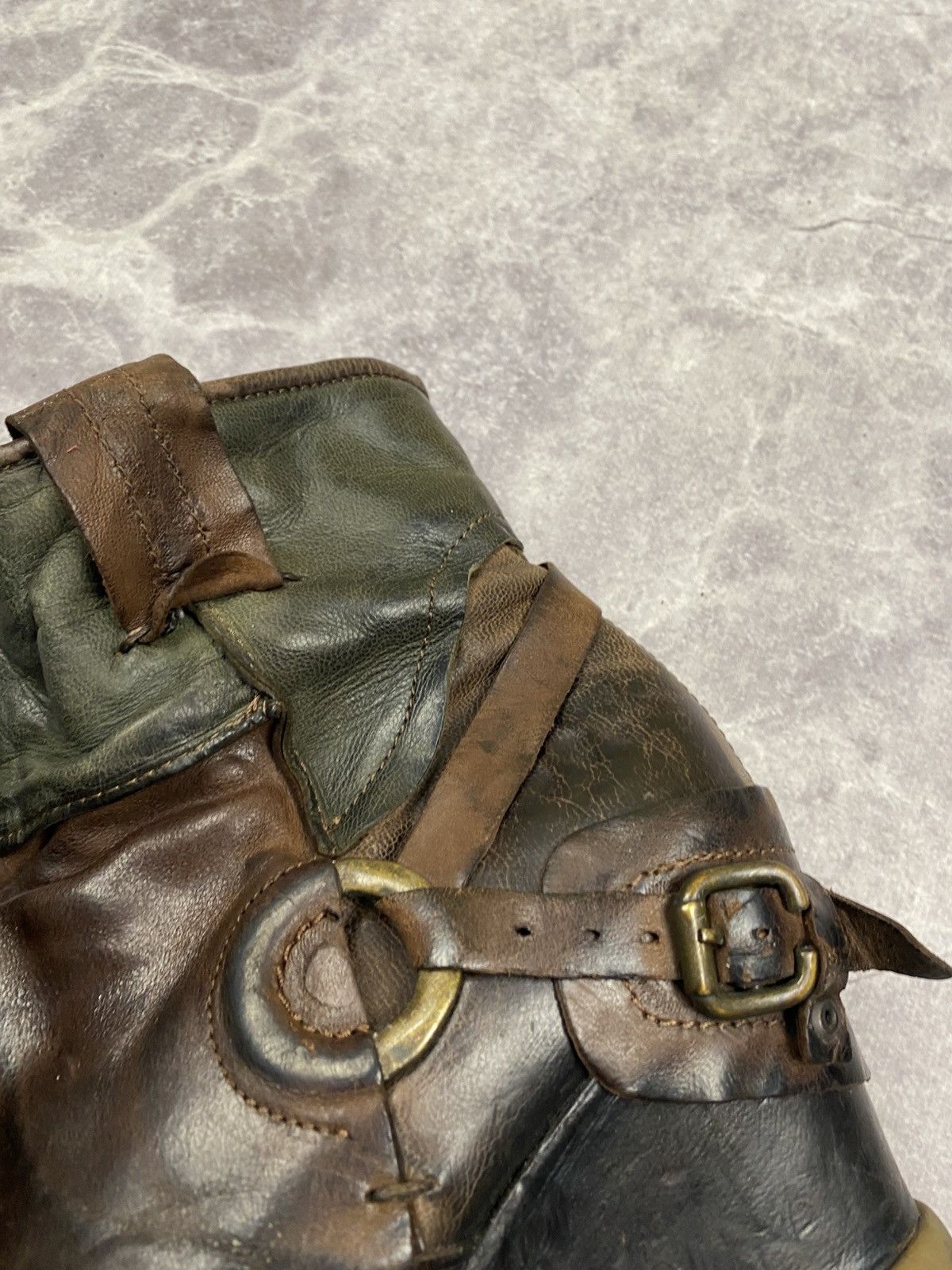 Other Vintage Avantgarde Y2K Grange A.S.98 Style Boho Boots ASH Size US 10 / IT 40 - 5 Thumbnail