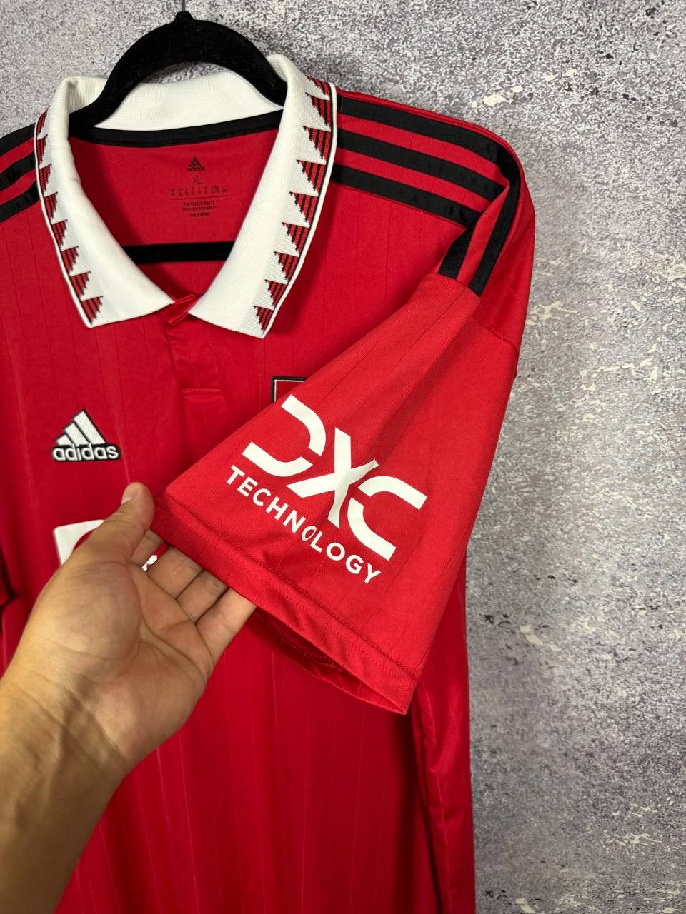 Adidas Manchester United 2022/23 Home Adidas Soccer Jersey XL Size Size US XL / EU 56 / 4 - 5 Thumbnail