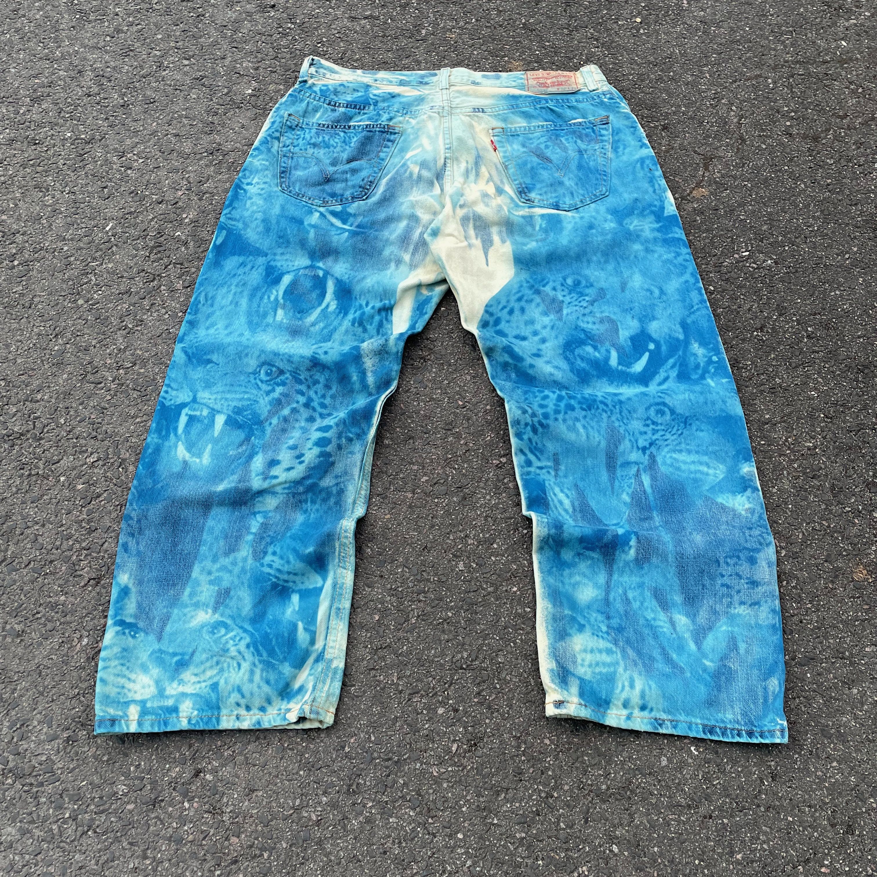 Levi's Custom Levi’s Jeans Japanese style Denim Opium Y2K Pants Size US 36 / EU 52 - 3 Thumbnail