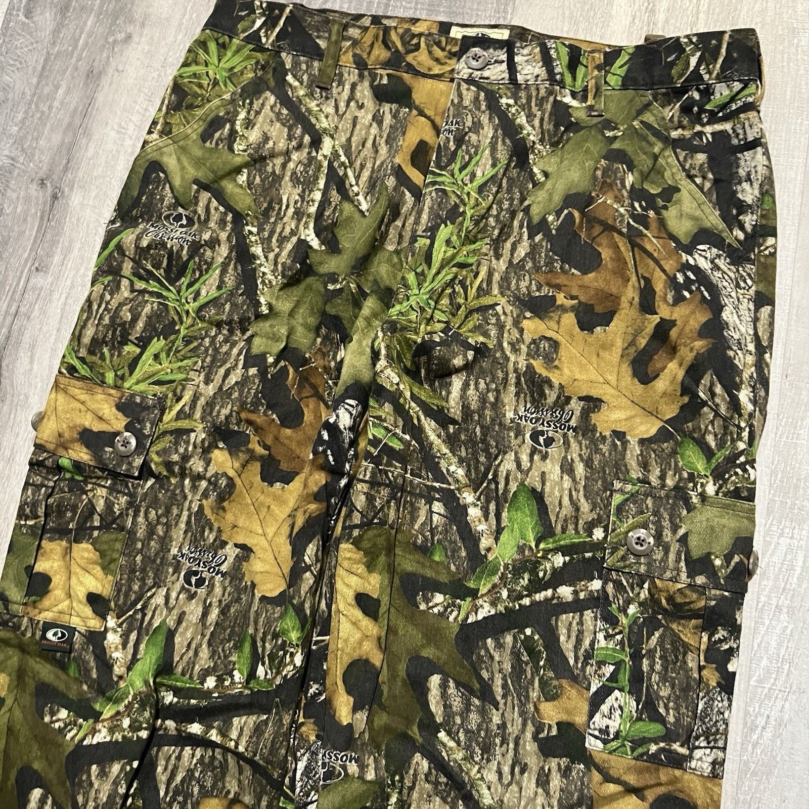 Mossy Oaks Mossy Oak Explorer Midweight Camo Hunting Pants L Cargo Camo Size US 39 - 3 Thumbnail