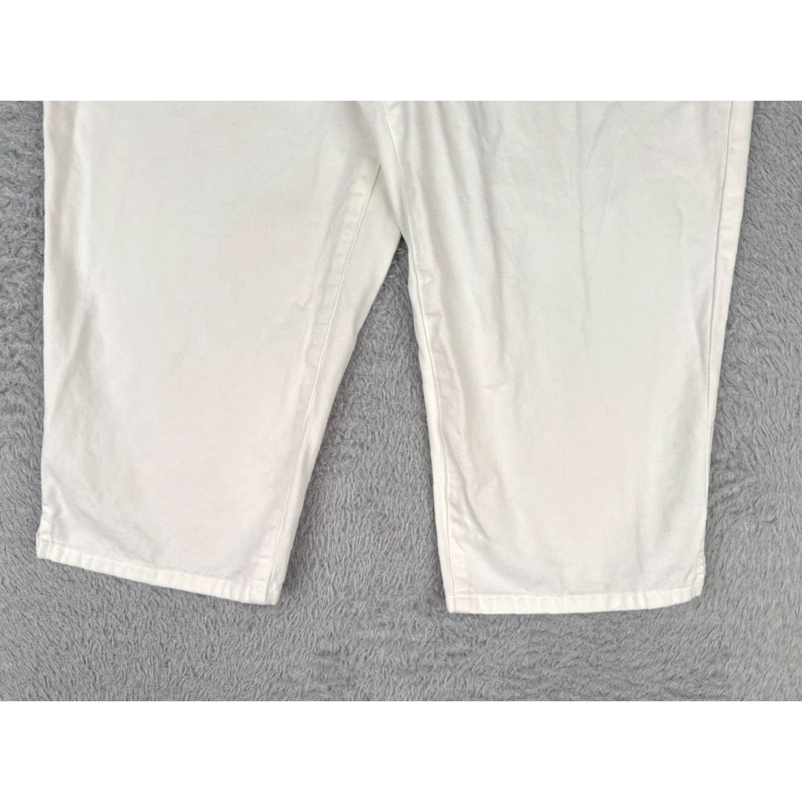 Ralph Lauren Lauren Ralph Lauren Jeans Women 8P White Denim Capri Crop 28 Size 30" / US 8 / IT 44 - 2 Thumbnail