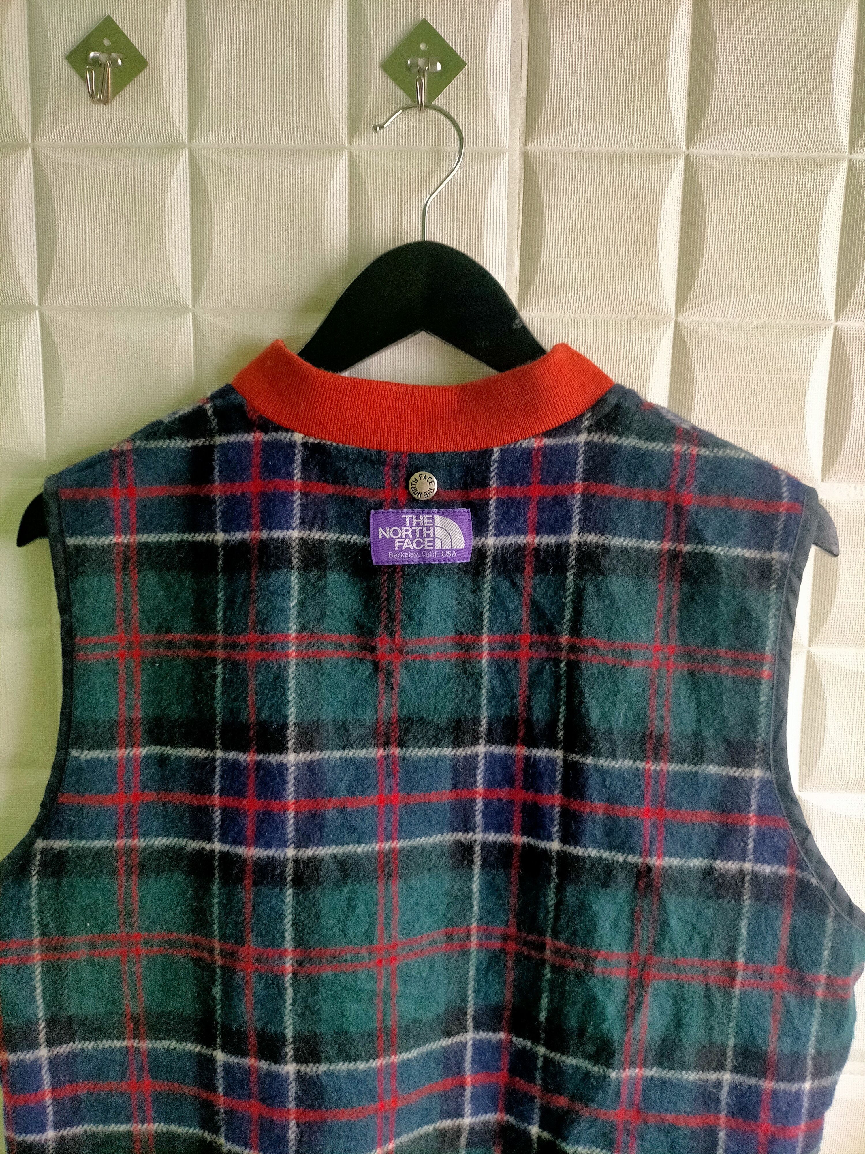 Japanese Brand × Nanamica × The North Face Vintage The North Face x Nanamica Gingham Wool Vest Size US L / EU 52-54 / 3 - 5 Thumbnail