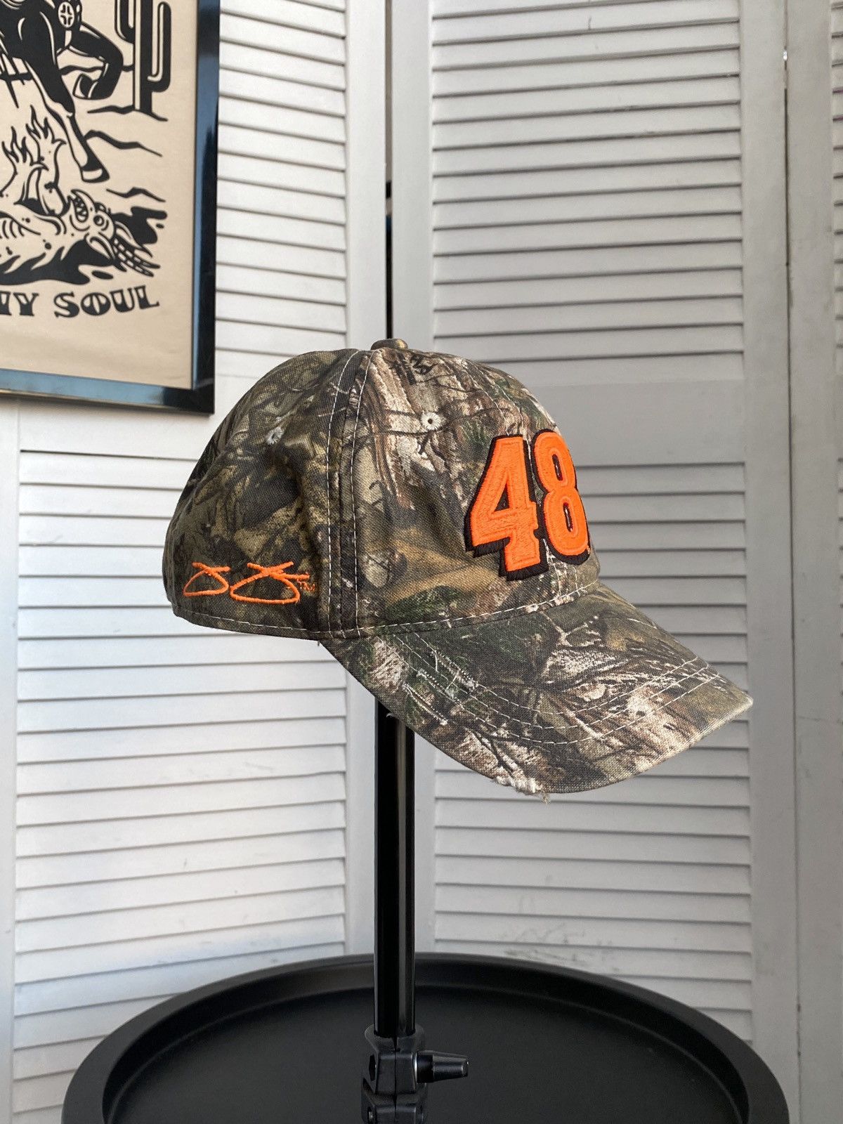 NASCAR × Realtree NASCAR Realtree Distressed Racing Hat Cap Number 48 Y2K Size ONE SIZE - 10 Thumbnail