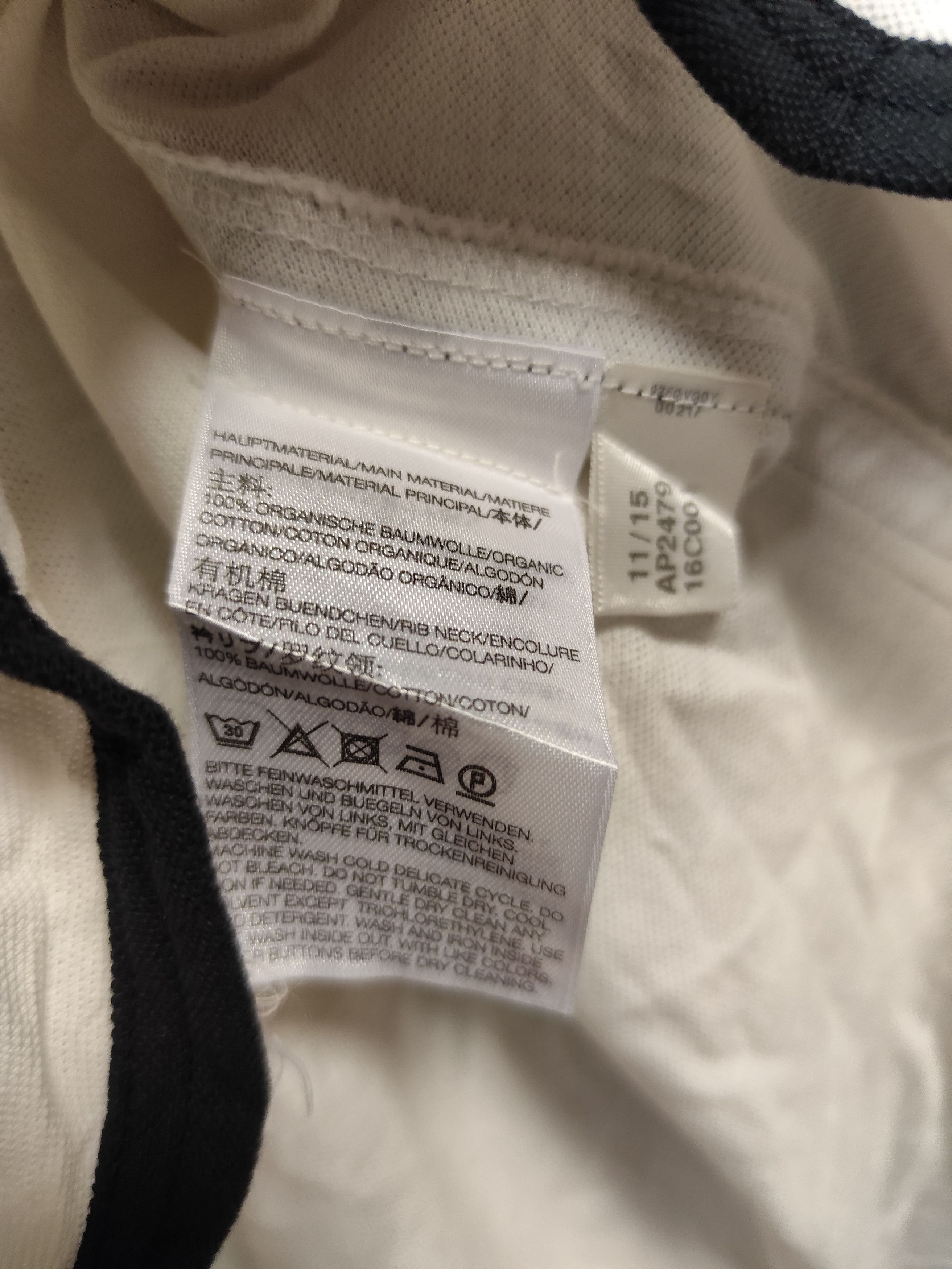 Adidas × Y-3 × Yohji Yamamoto Adidas Y-3 Yohji Yamamoto Polo Shirt Size US M / EU 48-50 / 2 - 6 Thumbnail