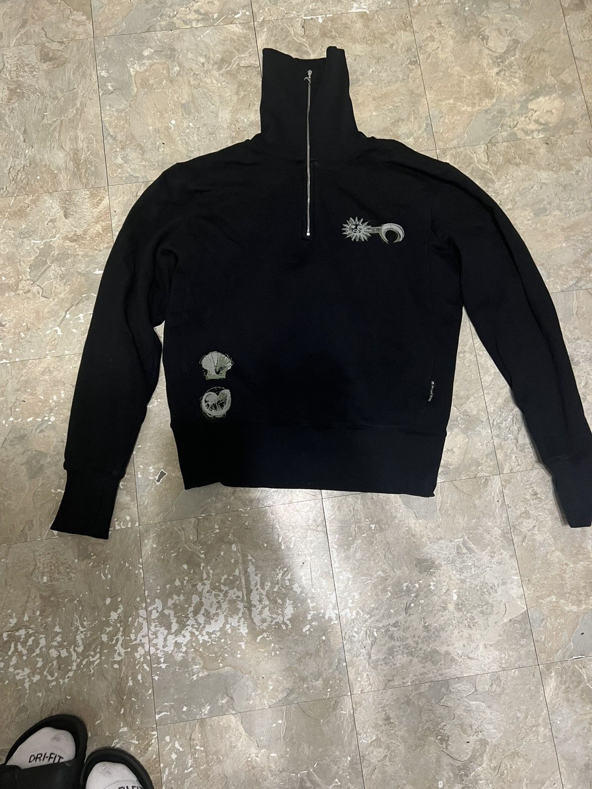Marine Serre Marine Serre Turtle Neck Sweater Dune Fear is Mind Killer Size US S / EU 44-46 / 1 - 1 Thumbnail
