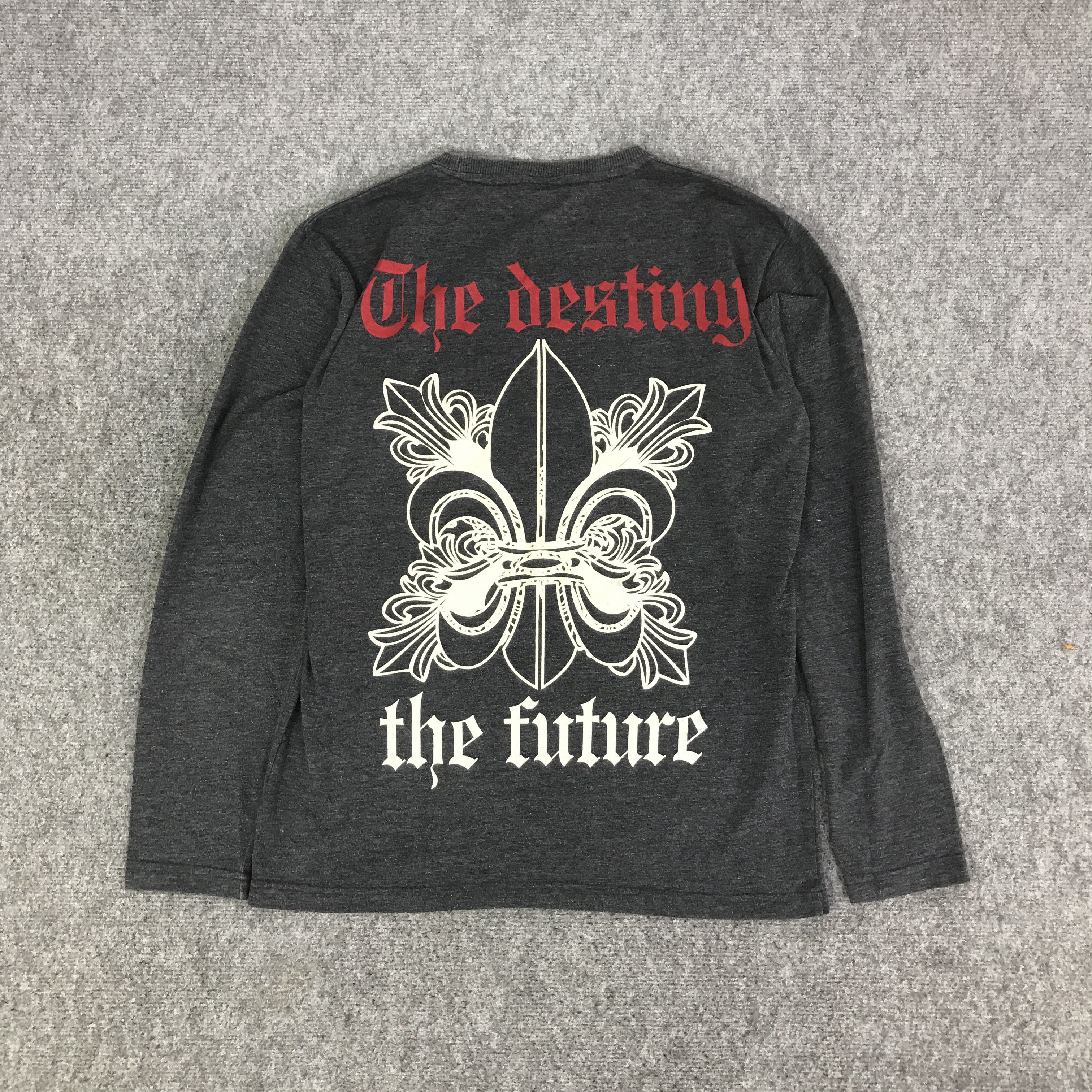 Japanese Brand PUNK JAPAN THE DESTINY LONG SLEEVE SHIRT K93B17 Size US L / EU 52-54 / 3 - 1 Thumbnail
