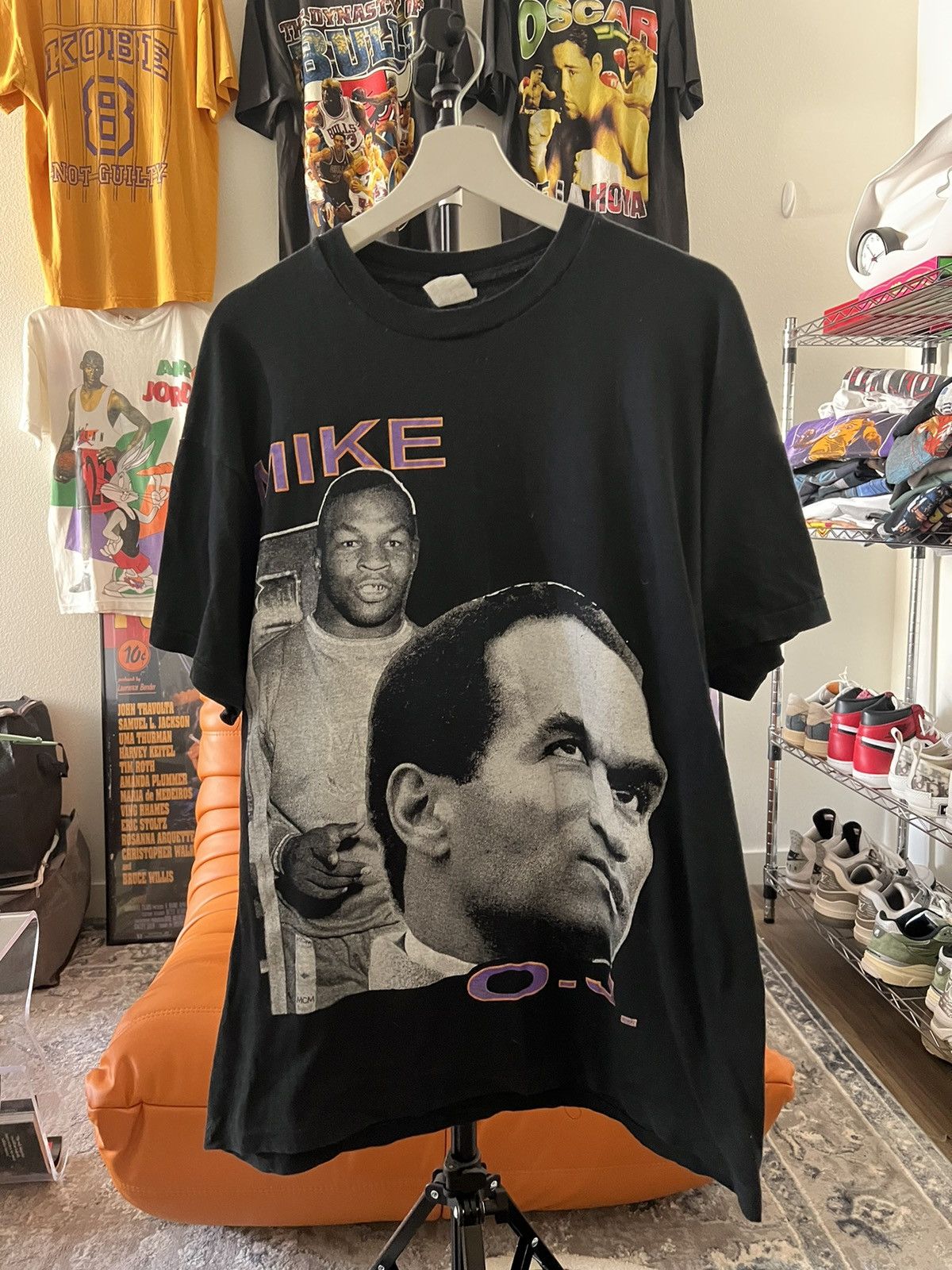 Vintage Vintage 90’s Mike Tyson OJ Simpson bootleg rap tee | Grailed