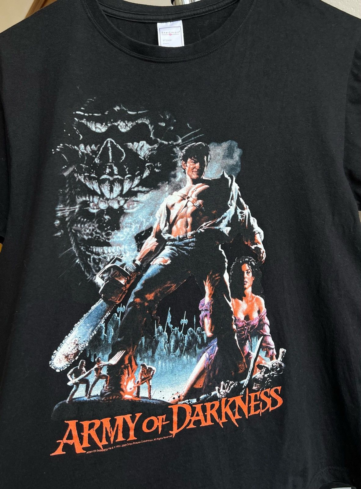 Rap Tees × Vintage Vintage Army Of Darkness RARE HORROR MOVIE Size US L / EU 52-54 / 3 - 2 Thumbnail